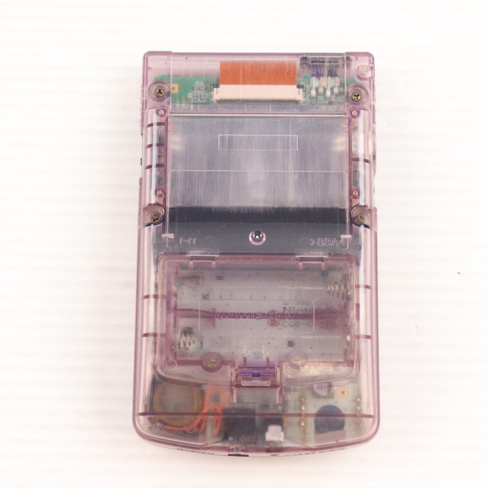 【中古即納】[GB] (本体) GAMEBOY COLOR(ゲームボーイカラー) クリアパープル 任天堂(CGB-001)(19981021)
