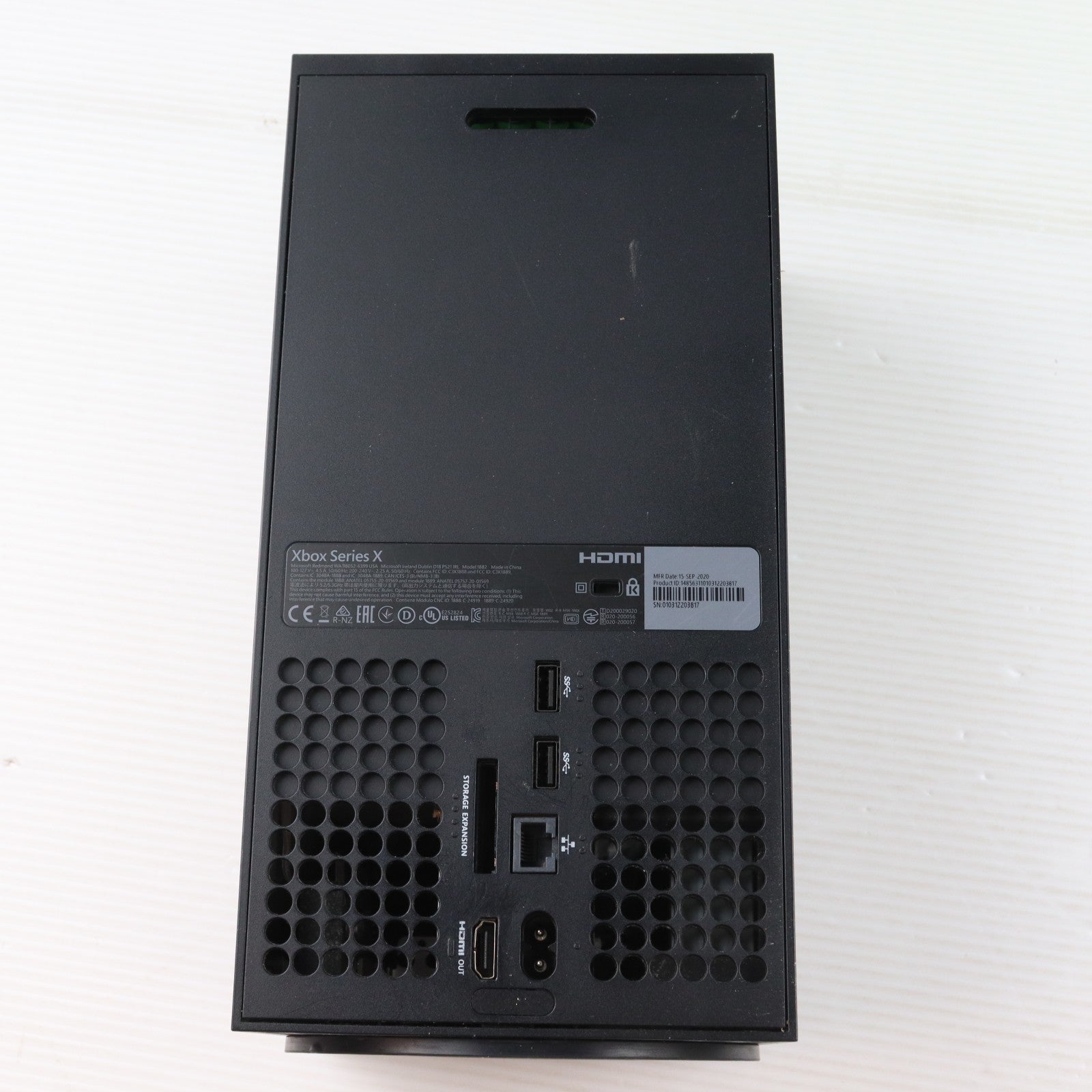 【中古即納】[XboxX/S] (本体) Xbox Series X 1TB 日本マイクロソフト(RRT-00015)(20201110)
