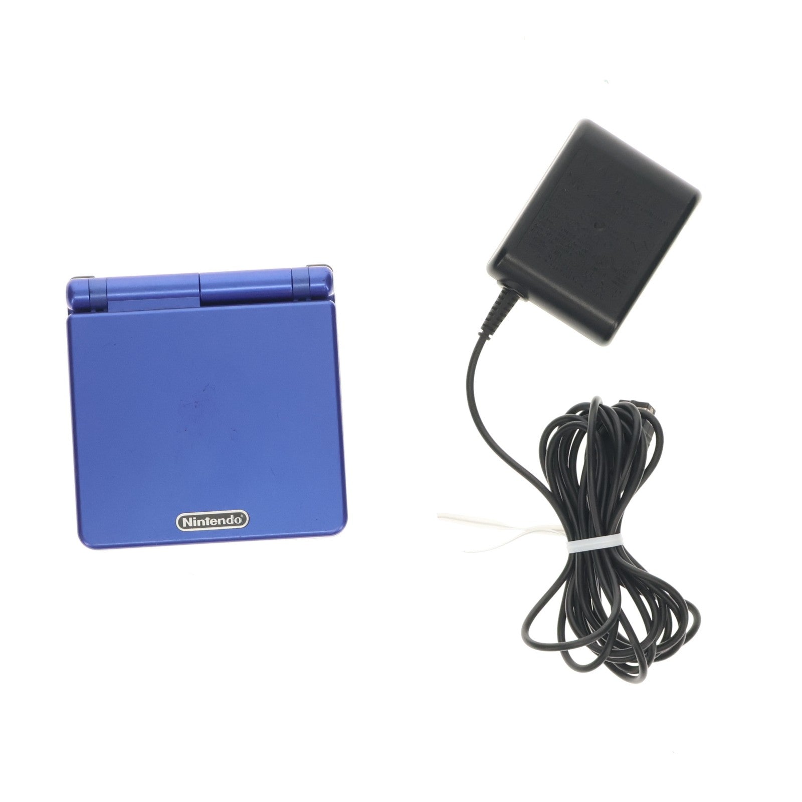 【中古即納】[GBA] (本体) GAMEBOY ADVANCE SP(ゲームボーイアドバンスSP) アズライトブルー 任天堂(AGS-S-ZBA)(20030214)
