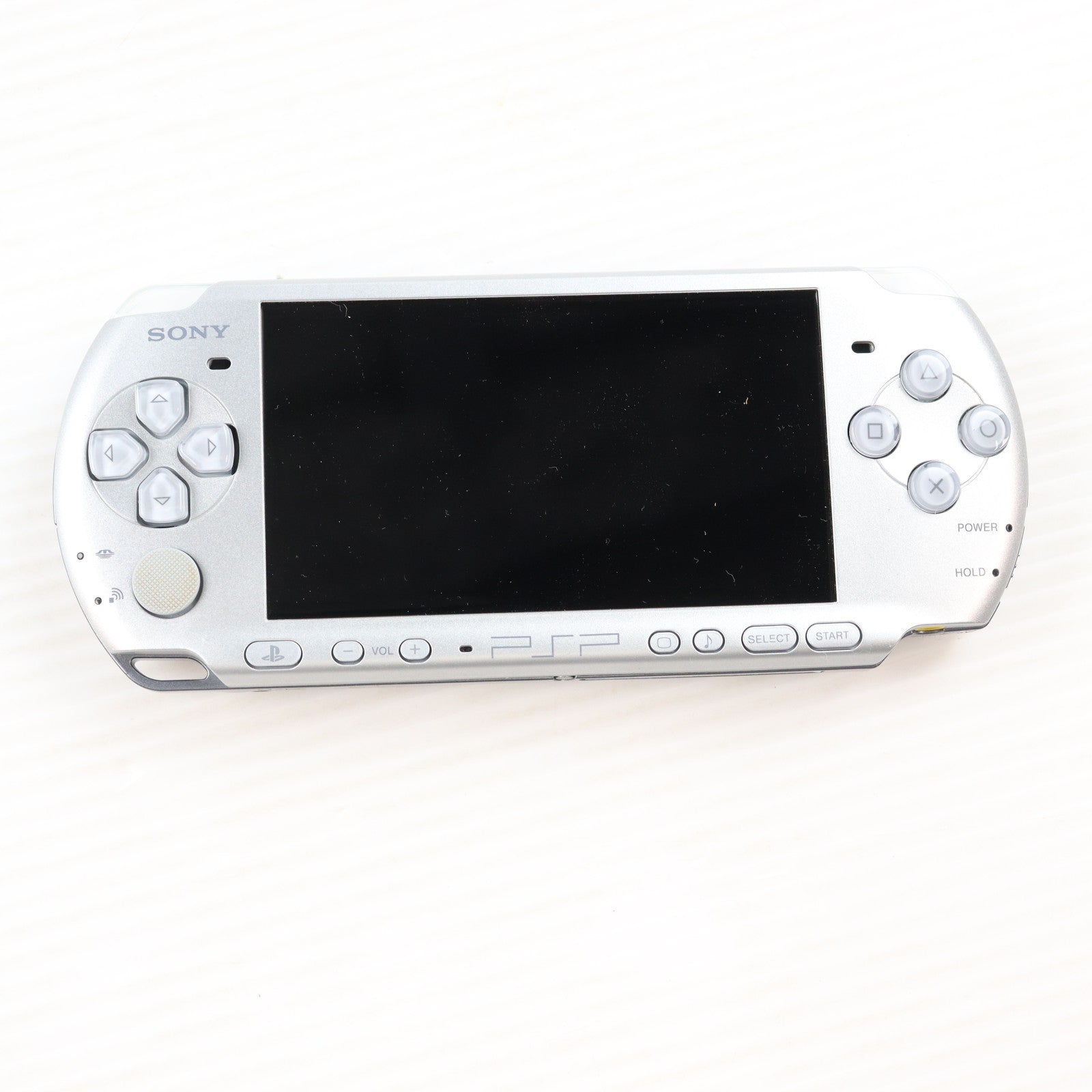 【中古即納】[PSP] (本体) PlayStation Portable(プレイステーション・ポータブル) ミスティック・シルバー SCE(PSP-3000MS)(20081016)