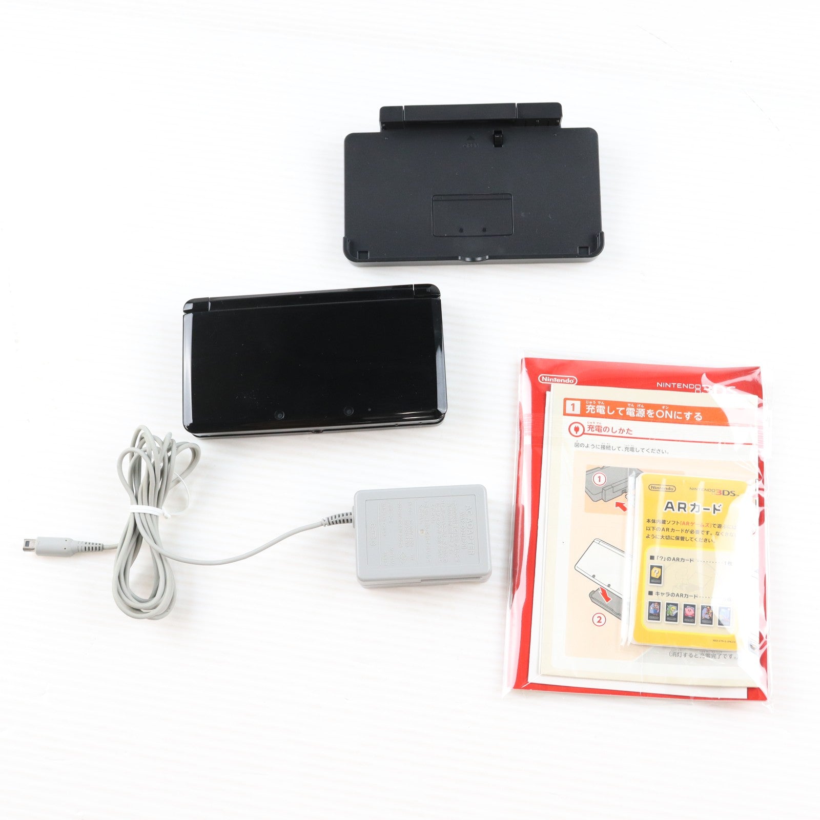 【中古即納】[3DS] (本体) ニンテンドー3DS クリアブラック 任天堂(CTR-S-KGBA)(20131010)