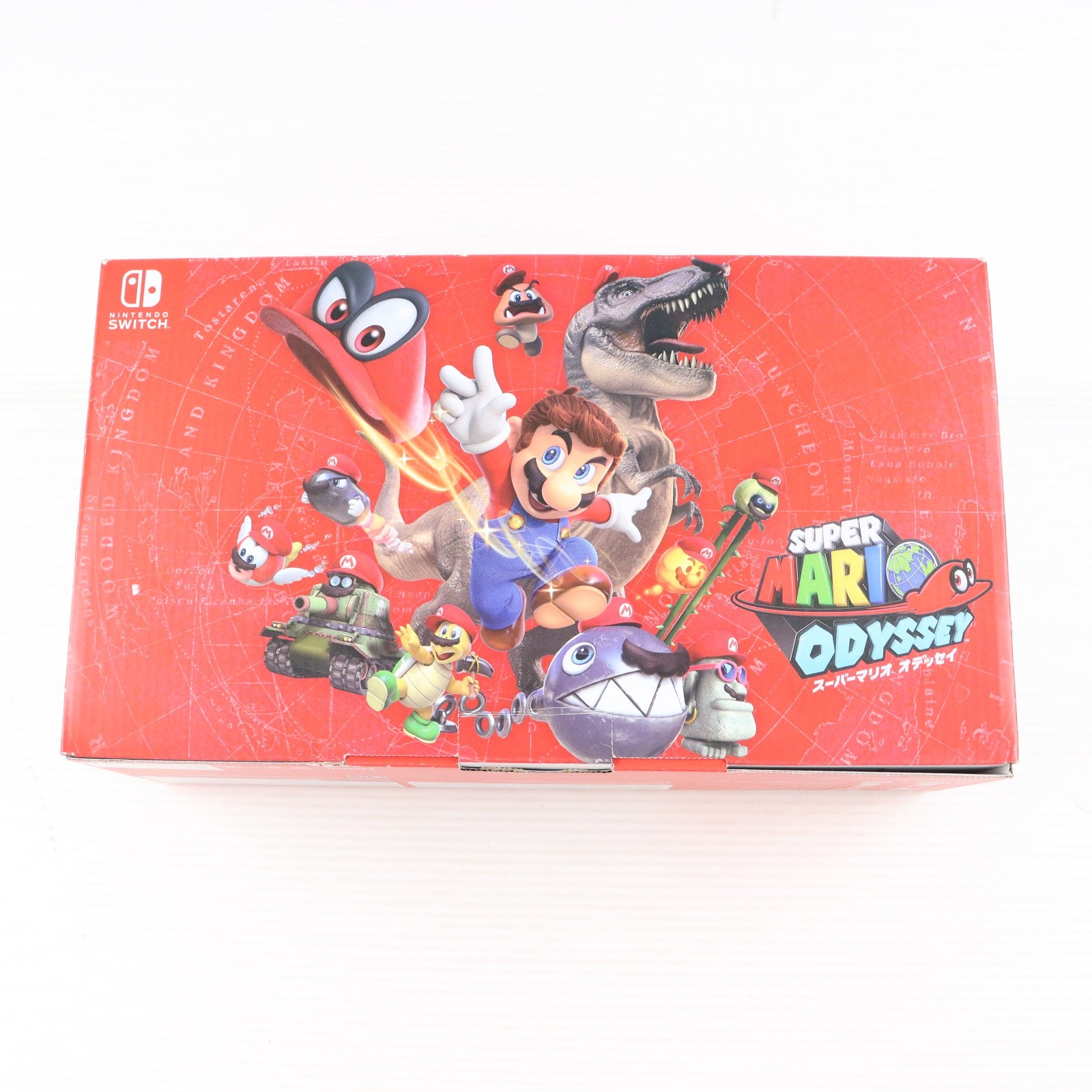 【中古即納】[Switch] (本体) Nintendo Switch(ニンテンドースイッチ) スーパーマリオ オデッセイセット 任天堂(HAC-S-KADEE)(20171027)