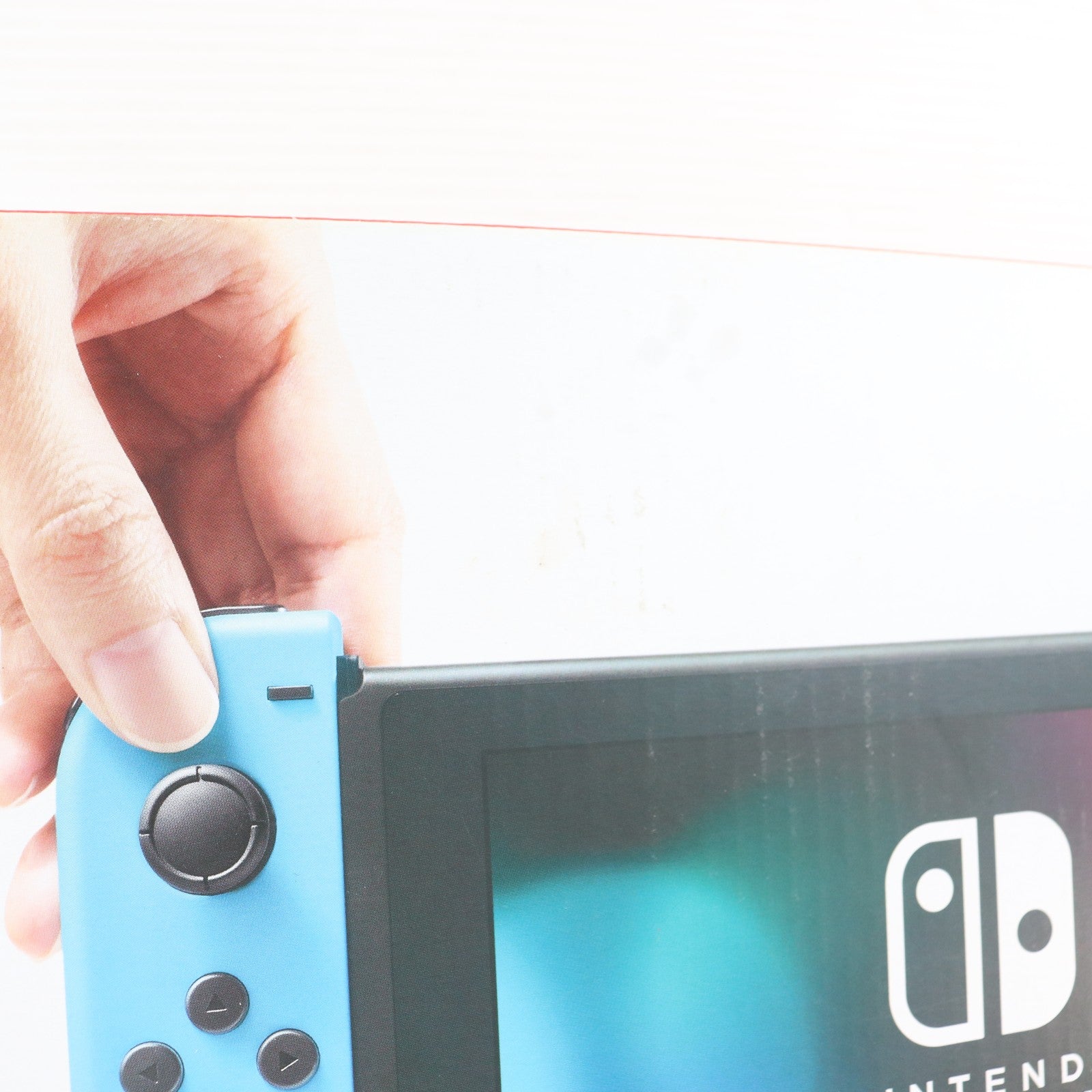 【中古即納】[Switch] (本体) Nintendo Switch(ニンテンドースイッチ) Joy-Con(L) ネオンブルー/R ネオンレッド 任天堂(HAC-S-KABAA)(20170303)