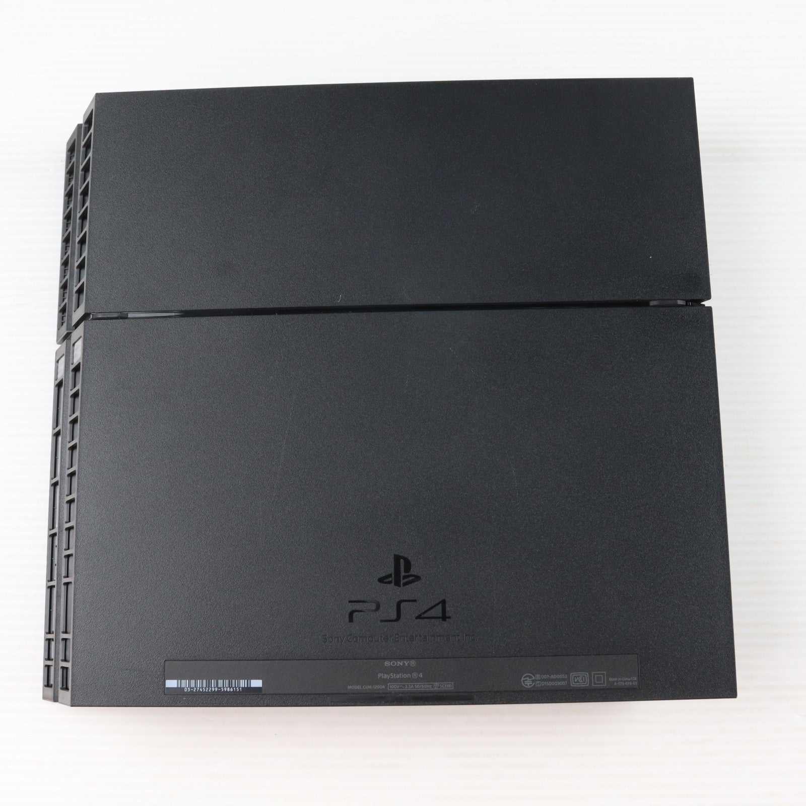 【中古即納】[PS4] (本体) PlayStation 4(プレイステーション4) ジェット・ブラック HDD500GB SCE(CUH-1200AB01)(20150625)
