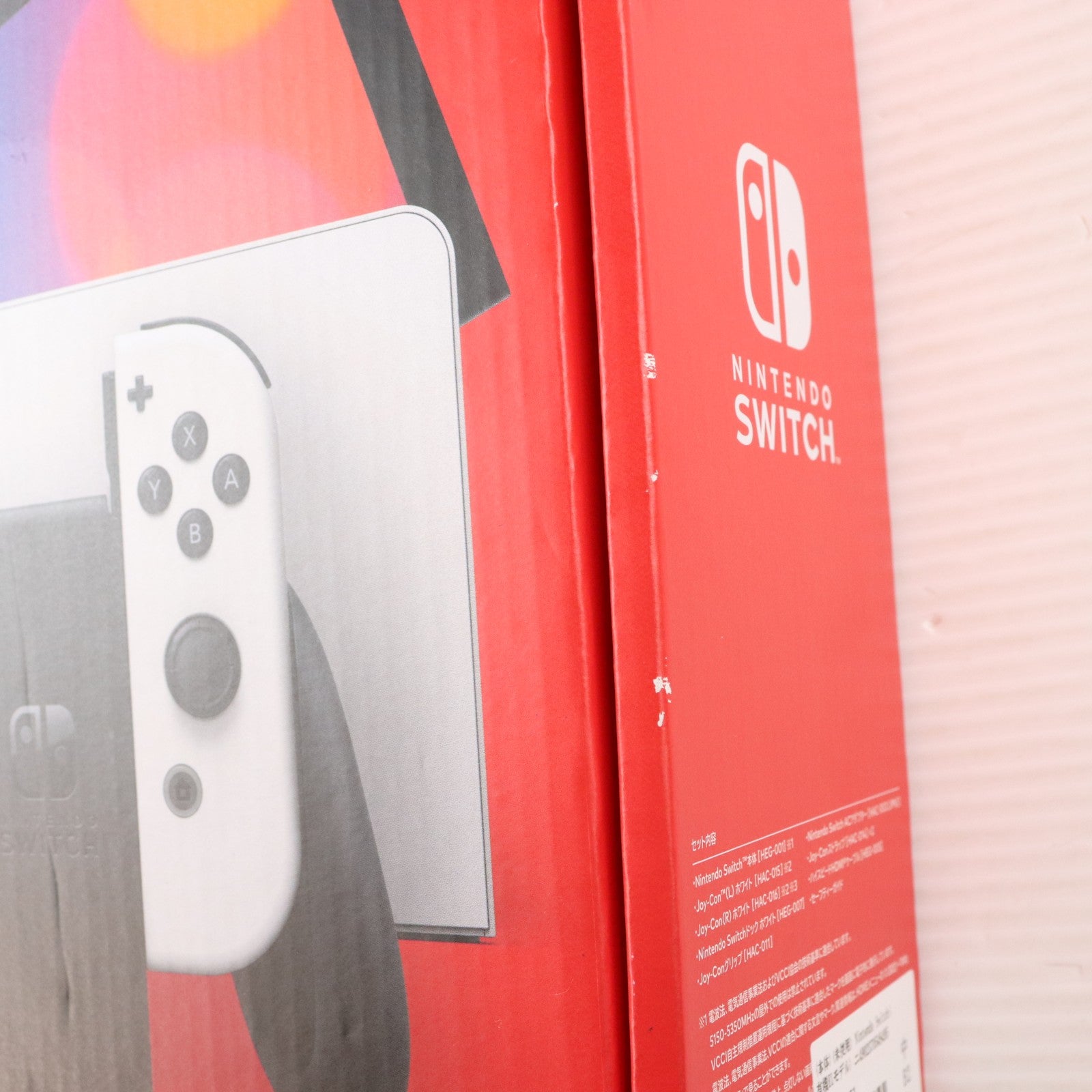 【中古即納】[Switch] (本体)(未使用) Nintendo Switch(有機ELモデル) ニンテンドースイッチ Joy-Con(L)/R ホワイト 任天堂(HEG-S-KAAAA)(20211008)