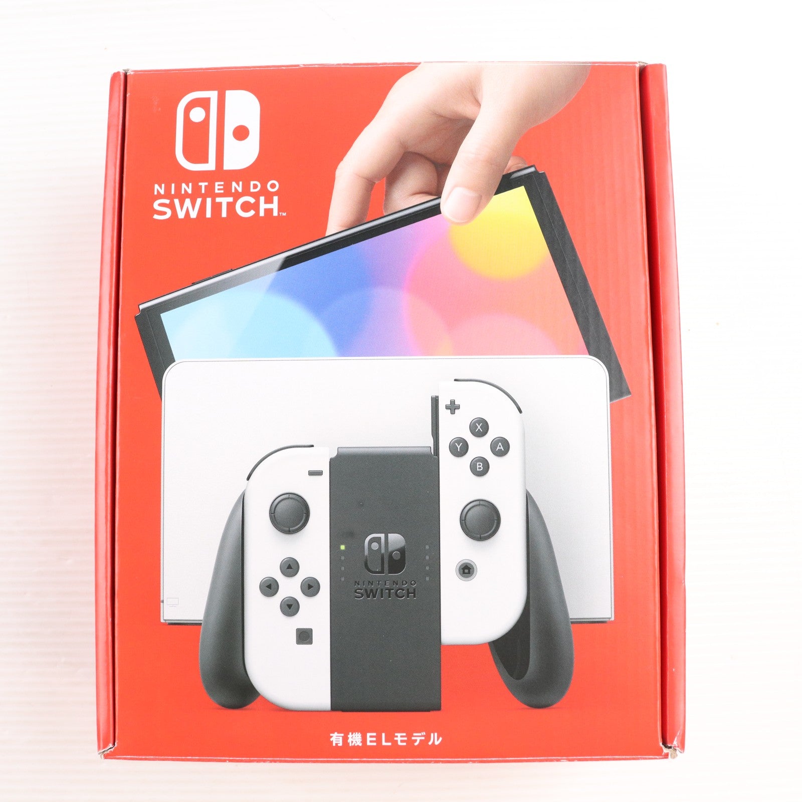 【中古即納】[Switch] (本体) Nintendo Switch(ニンテンドースイッチ) 有機ELモデル Joy-Con(L)/R ホワイト 任天堂(HEG-S-KAAAA)(20211008)