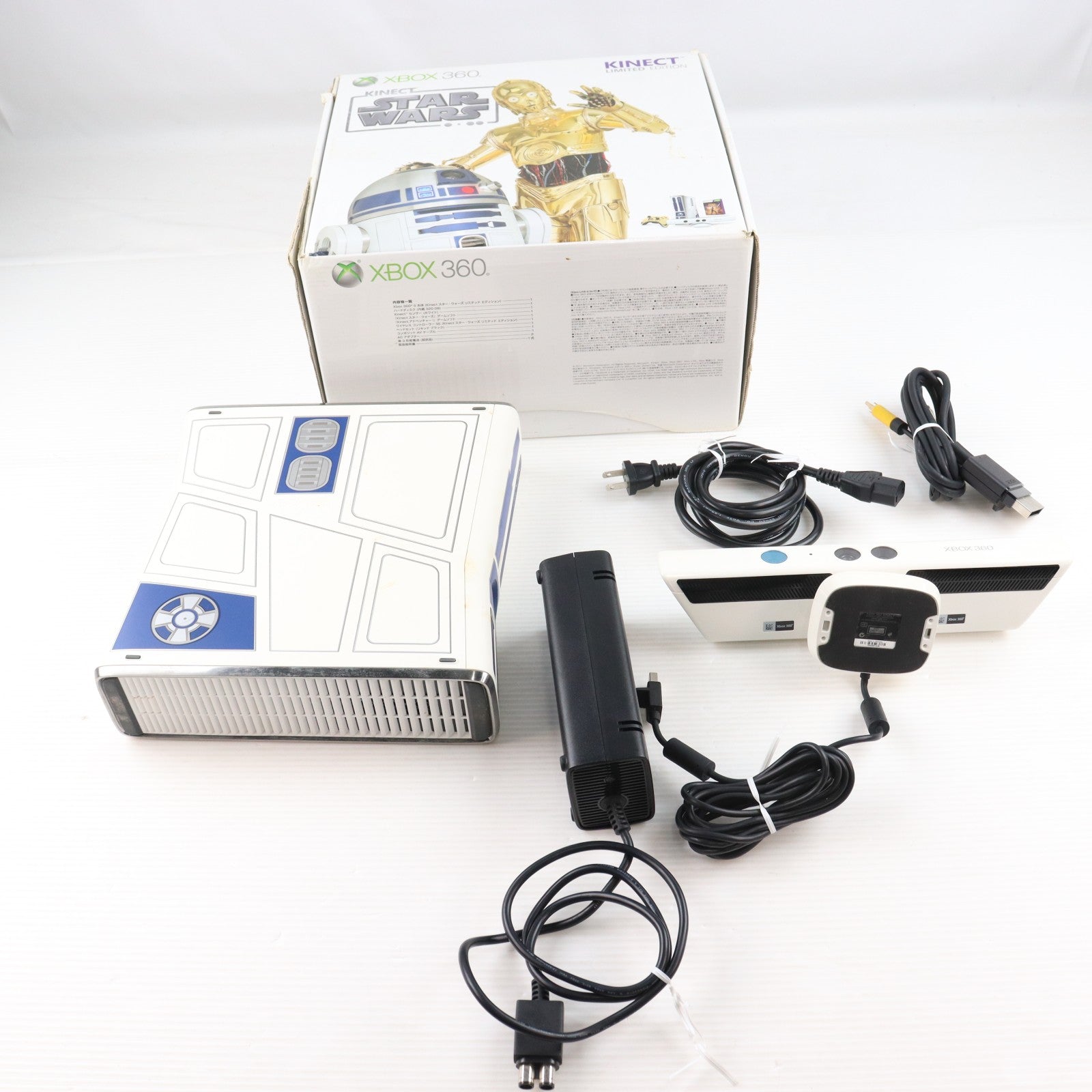【中古即納】[Xbox360] (本体) Xbox360 320GB Kinect(キネクト) スター・ウォーズ リミテッドエディション 日本マイクロソフト(5XK-00014)(20120405)