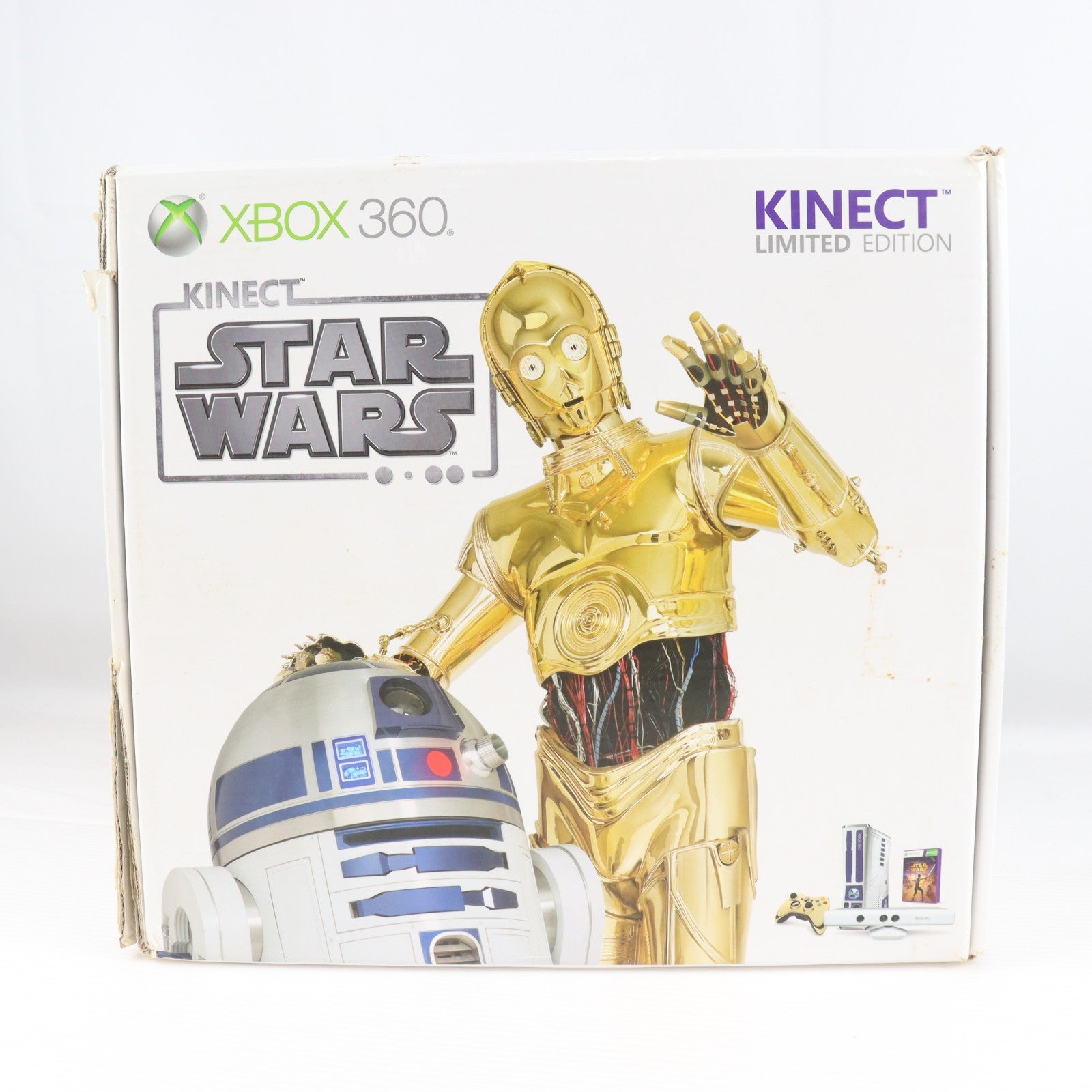【中古即納】[Xbox360] (本体) Xbox360 320GB Kinect(キネクト) スター・ウォーズ リミテッドエディション 日本マイクロソフト(5XK-00014)(20120405)