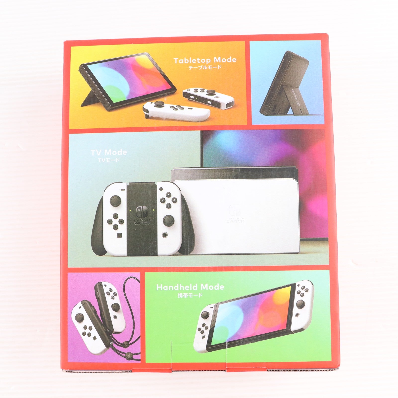 【中古即納】[Switch] (本体)(未使用) Nintendo Switch(有機ELモデル) ニンテンドースイッチ Joy-Con(L)/R ホワイト 任天堂(HEG-S-KAAAA)(20211008)