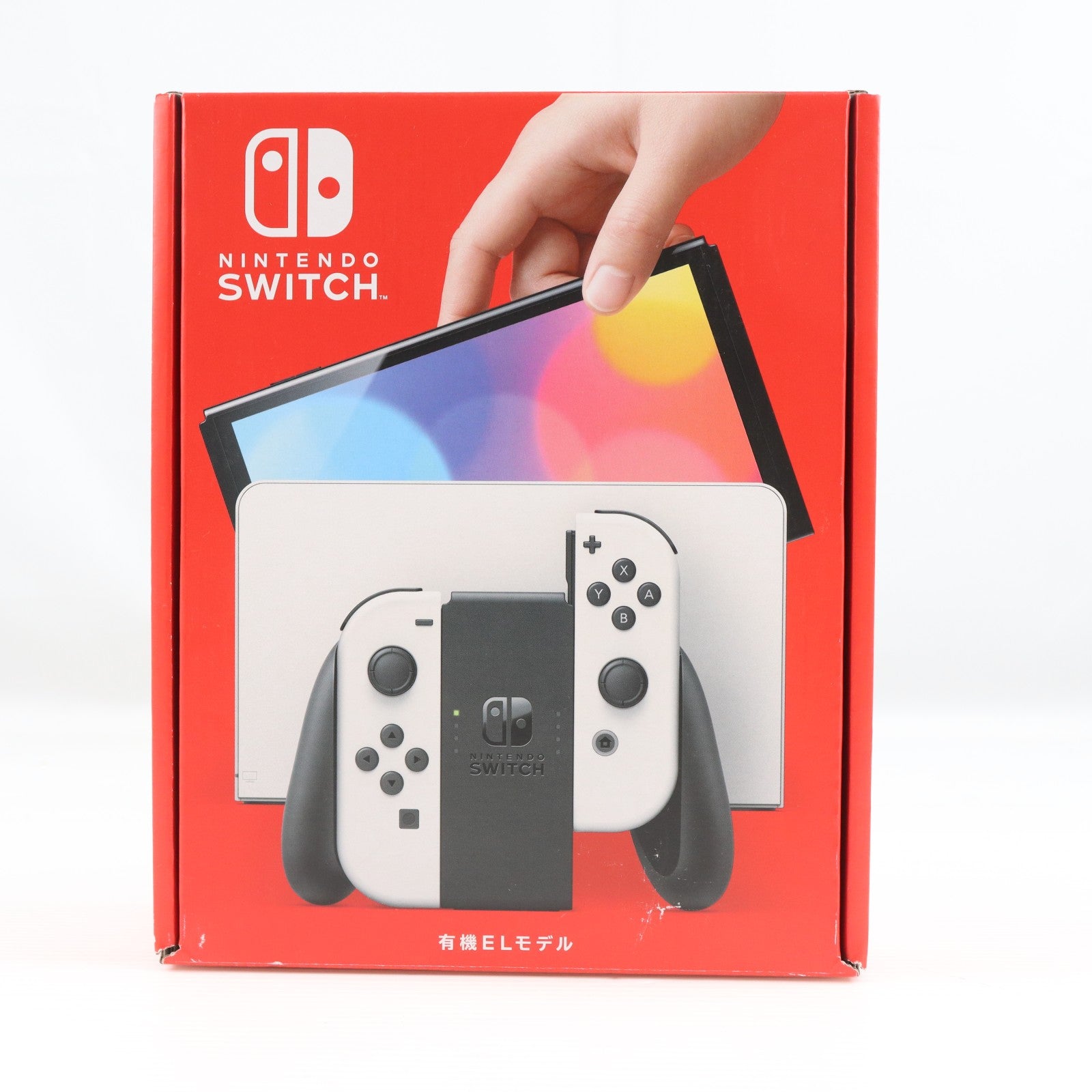 【中古即納】[Switch] (本体) Nintendo Switch(ニンテンドースイッチ) 有機ELモデル Joy-Con(L)/R ホワイト 任天堂(HEG-S-KAAAA)(20211008)