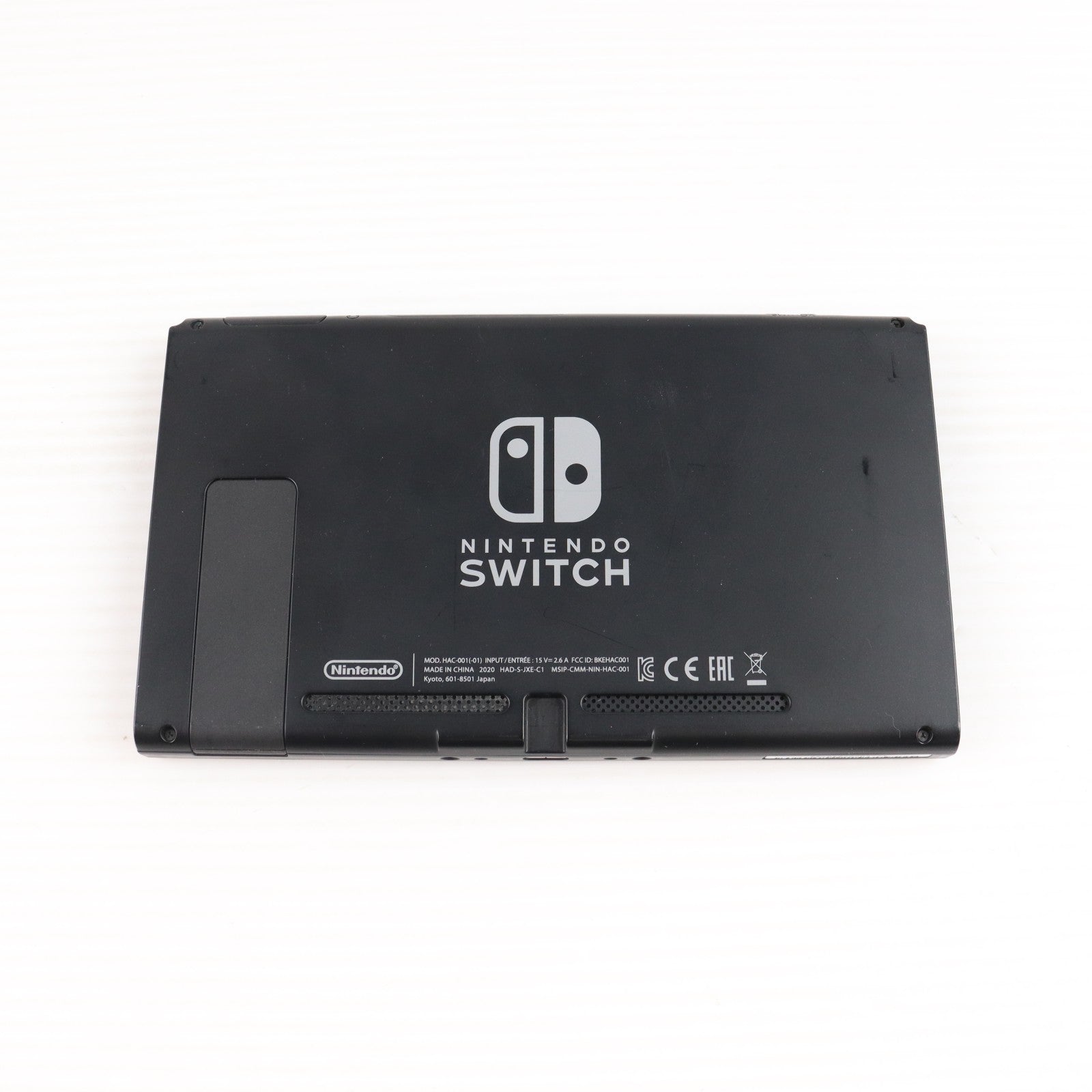 【中古即納】[Switch] (本体) マイニンテンドーストア限定 (新型)Nintendo Switch(ニンテンドースイッチ) カスタマイズ Joy-Con(L)/(R) グレー Joy-Conストラップ ブラック 任天堂(HAD-S-KAYAA)(20190830)