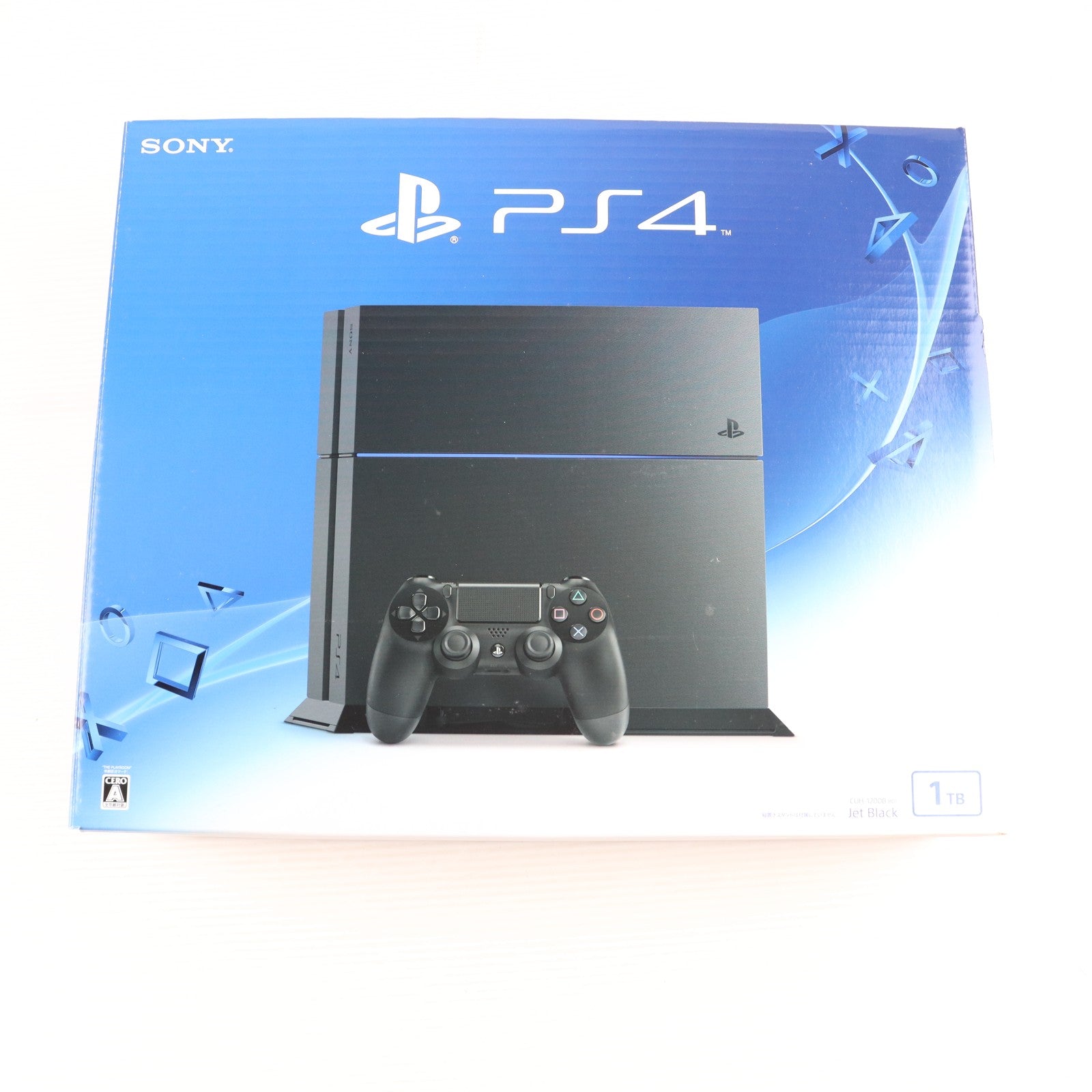 【中古即納】[PS4] (本体) PlayStation 4(プレイステーション4) ジェット・ブラック 1TB SCE(CUH-1200BB01)(20151203)