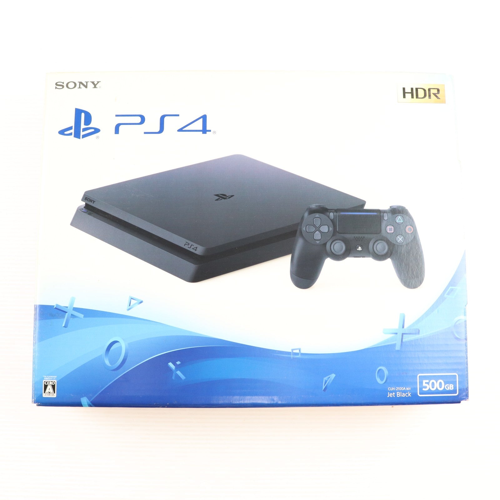 【中古即納】[PS4] (本体) PlayStation 4(プレイステーション4) ジェット・ブラック HDD500GB SIE(CUH-2100AB01)(20170724)
