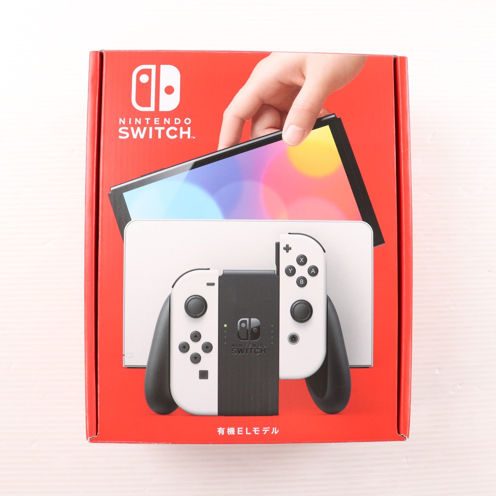 【中古即納】[Switch] (本体) Nintendo Switch(ニンテンドースイッチ) 有機ELモデル Joy-Con(L)/R ホワイト 任天堂(HEG-S-KAAAA)(20211008)