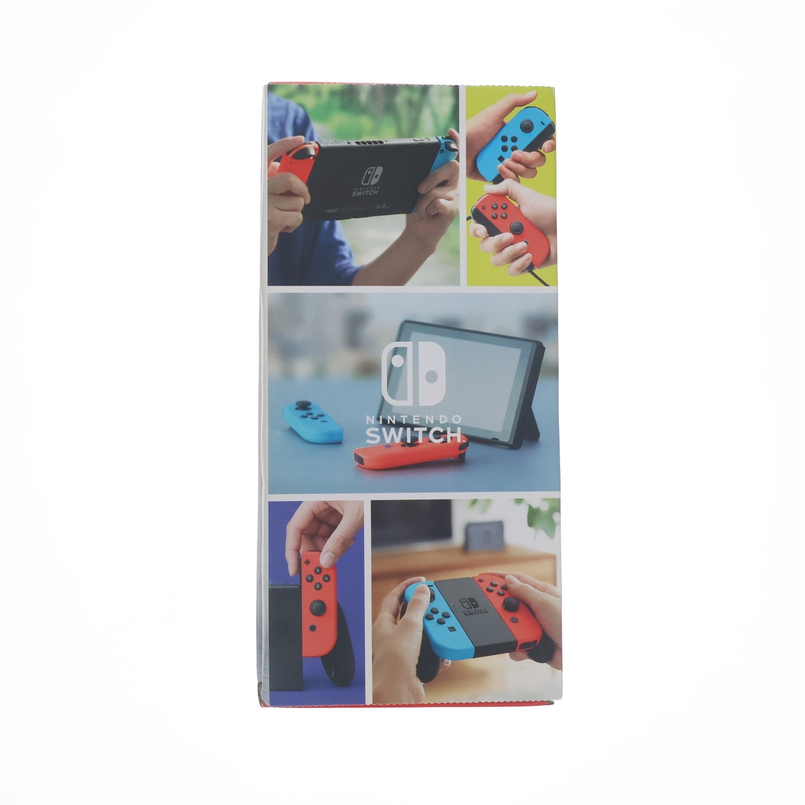 【中古即納】[Switch] (本体) Nintendo Switch(ニンテンドースイッチ) Joy-Con(L) ネオンブルー/R ネオンレッド 任天堂(HAC-S-KABAA)(20170303)