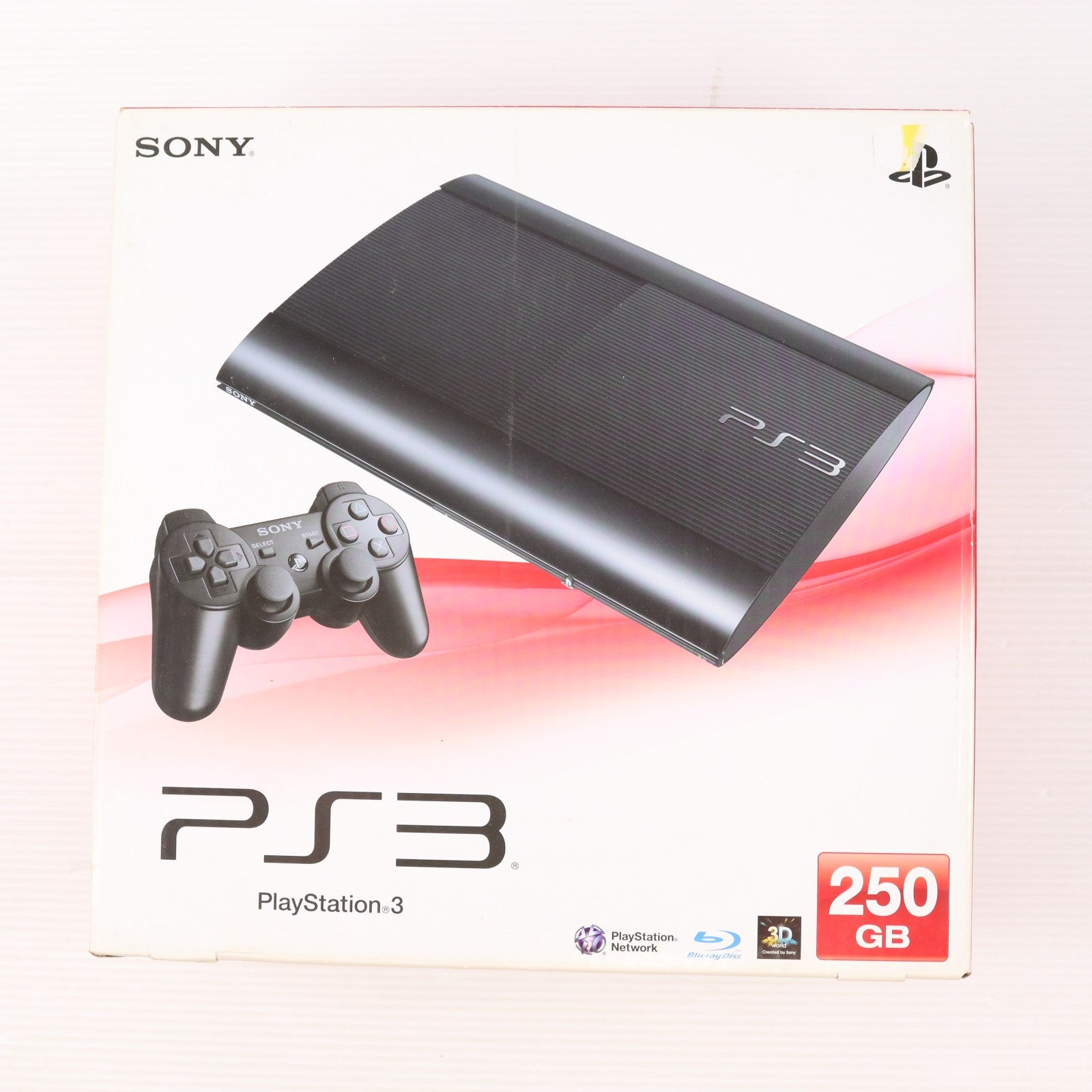 【中古即納】[PS3] (本体) PlayStation 3(プレイステーション3) チャコール・ブラック HDD250GB SCE(CECH-4000B)(20121004)