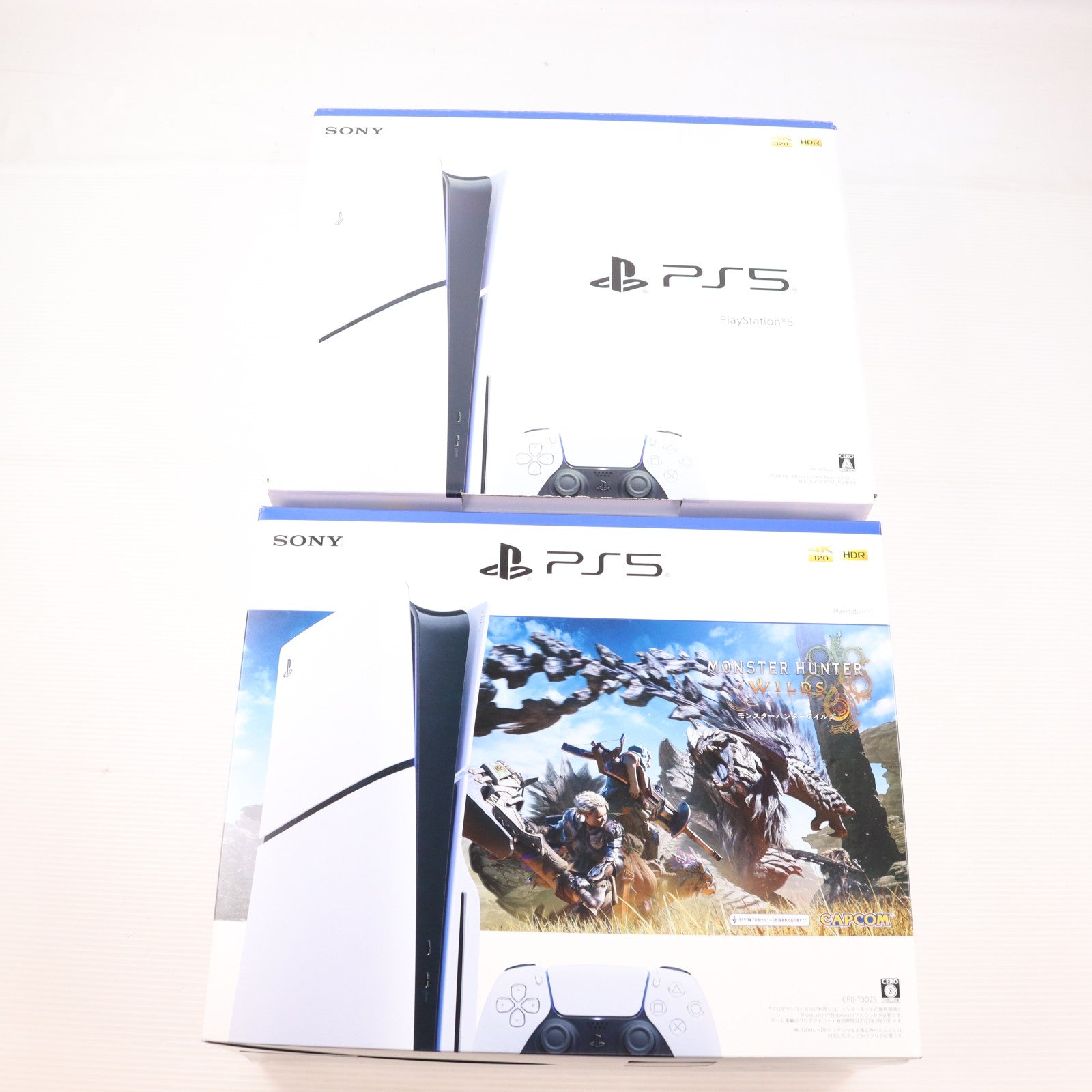【中古即納】[PS5] (本体) PlayStation 5(プレイステーション5) モンスターハンターワイルズ 同梱版 SIE(CFIJ-10025)(20250228)