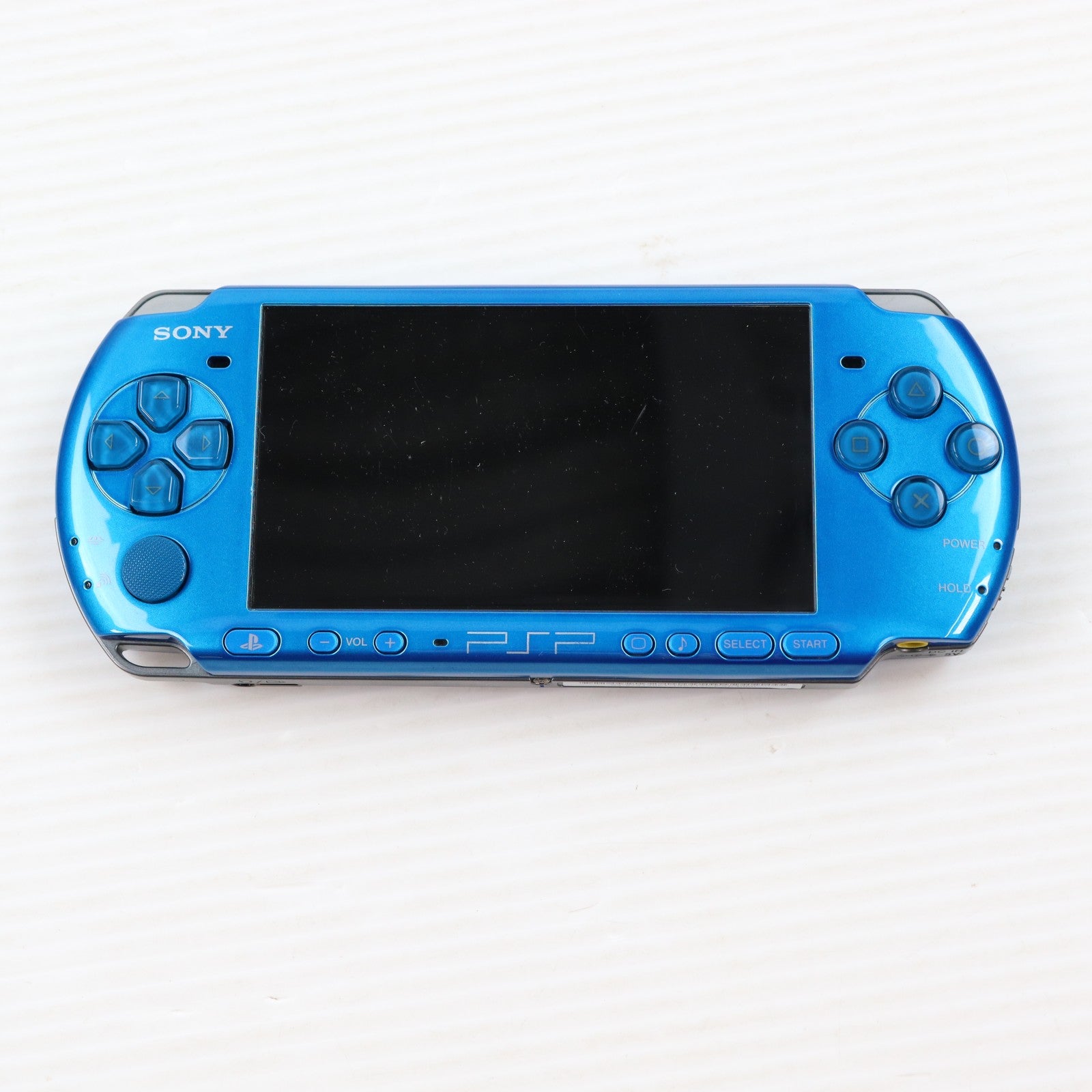 【中古即納】[PSP] (本体) PlayStation Portable(プレイステーション・ポータブル) バイブラント・ブルー SCE(PSP-3000VB)(20090305)