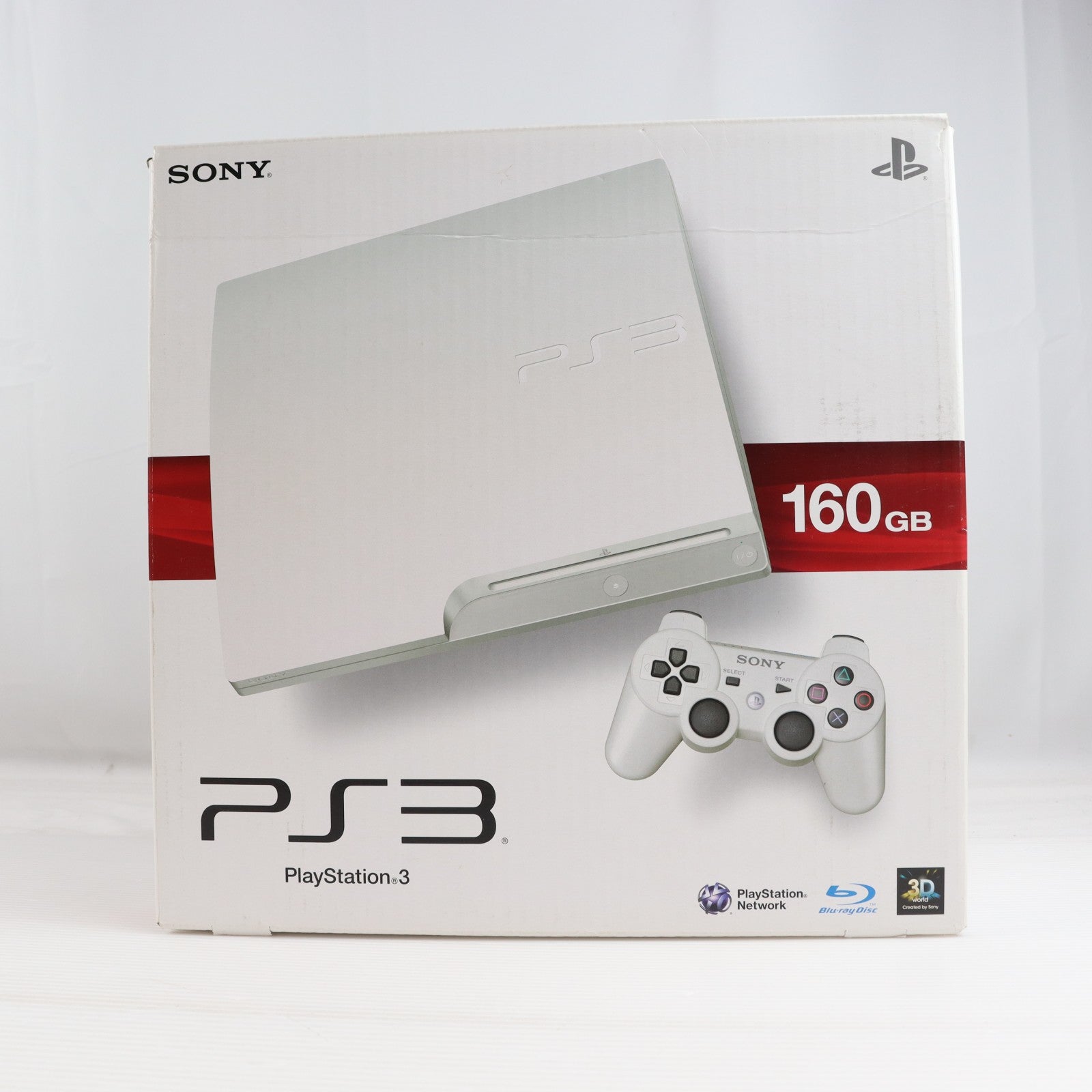 【中古即納】[PS3] (本体) PlayStation 3(プレイステーション3) クラシック・ホワイト HDD160GB SCE(CECH-3000ALW)(20110908)