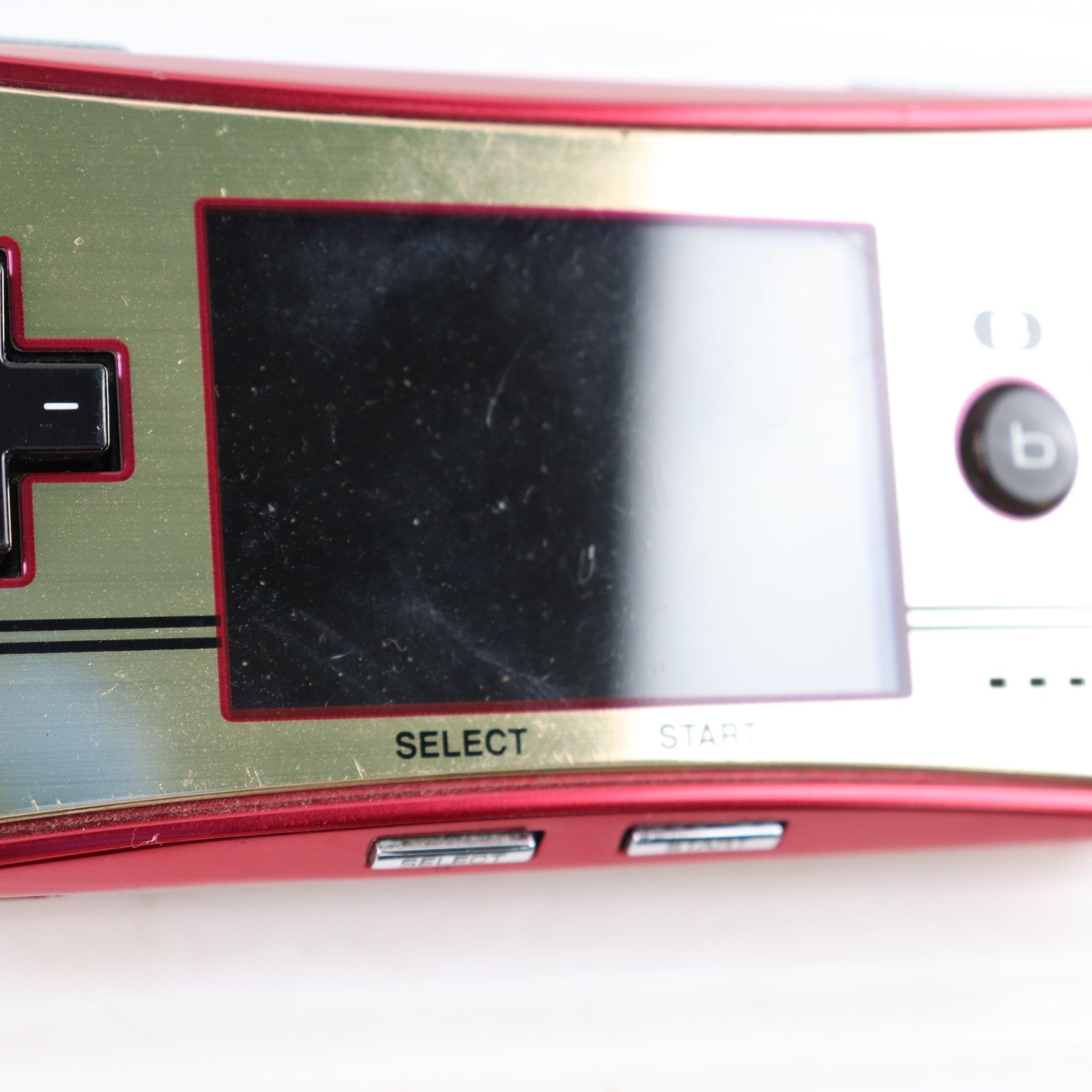 【中古即納】[GBA] (本体) GAMEBOY micro(ゲームボーイミクロ) ファミコンバージョン 任天堂(OXY-S-GA)(20050913)