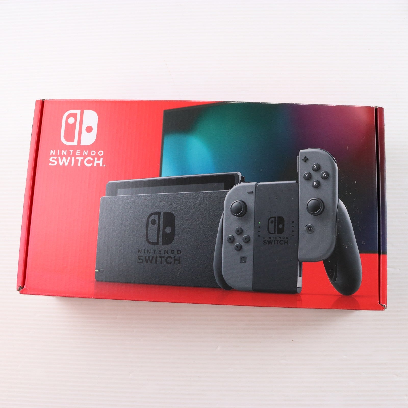 【中古即納】[Switch] (本体) Nintendo Switch(ニンテンドースイッチ) Joy-Con(L)/(R) グレー 任天堂(HAD-S-KAAAH)(20230412)