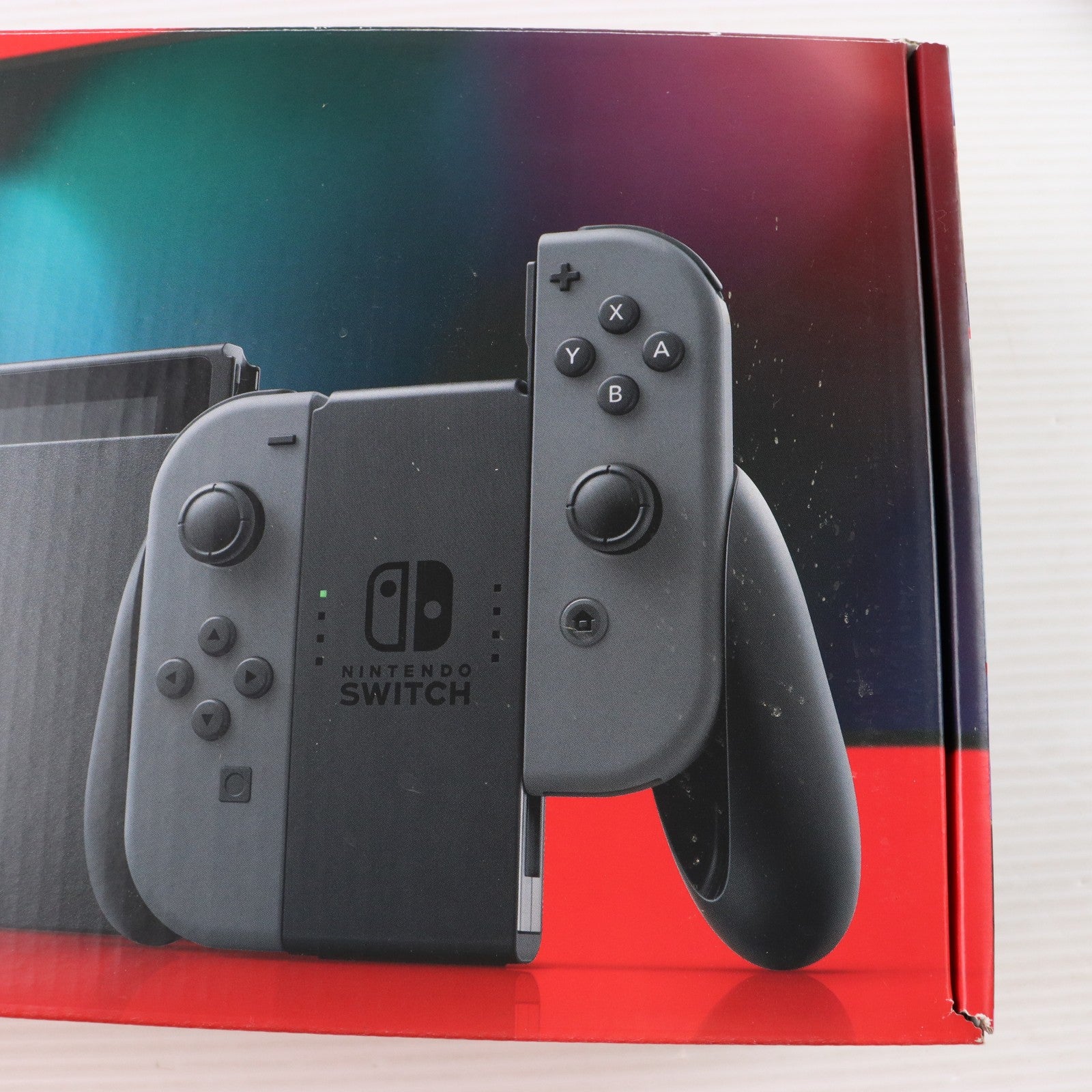 【中古即納】[Switch] (本体) Nintendo Switch(ニンテンドースイッチ) Joy-Con(L)/(R) グレー 任天堂(HAD-S-KAAAH)(20230412)