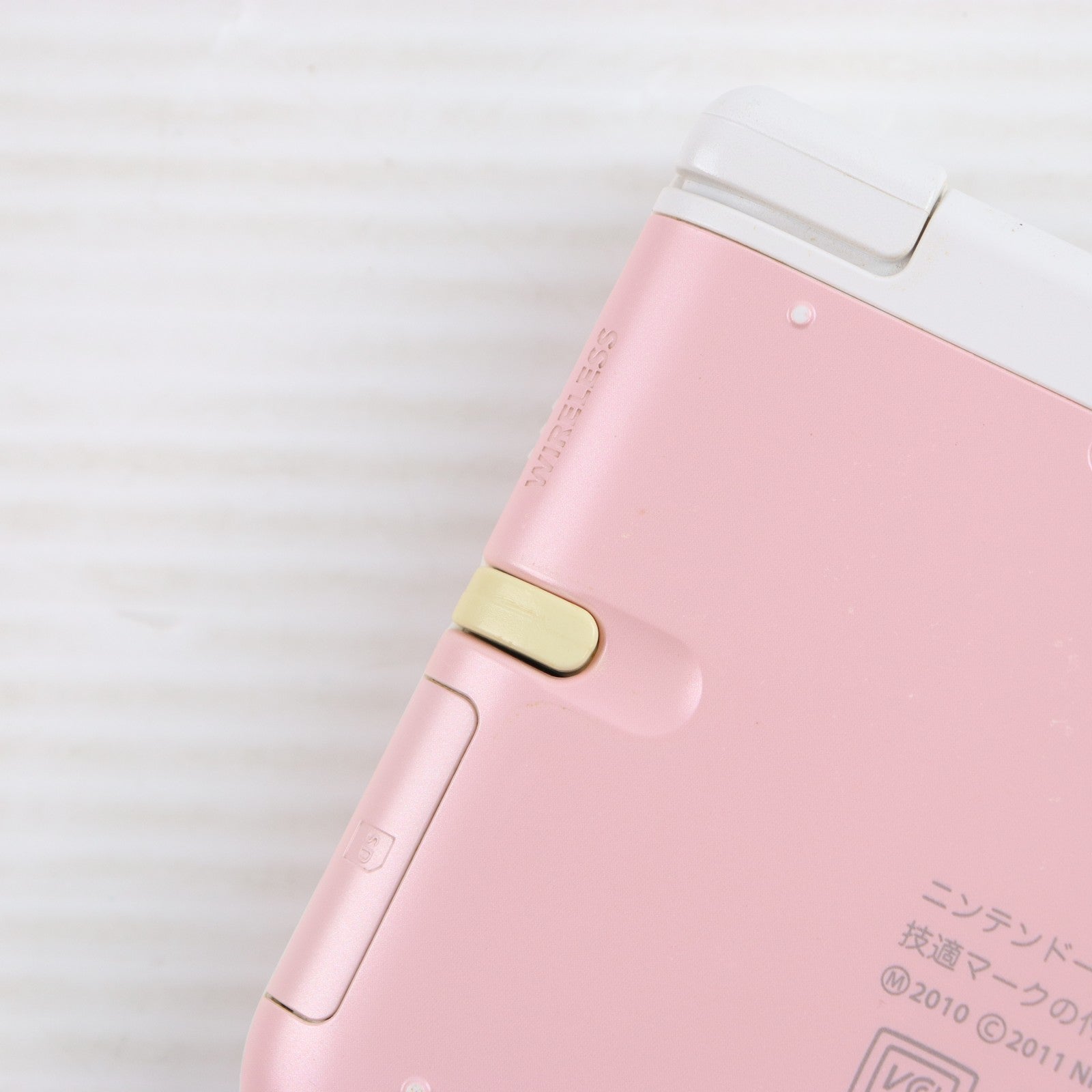 【中古即納】[3DS] (本体) ニンテンドー3DS LL ピンク×ホワイト 任天堂(SPR-S-PAAA)(20120927)