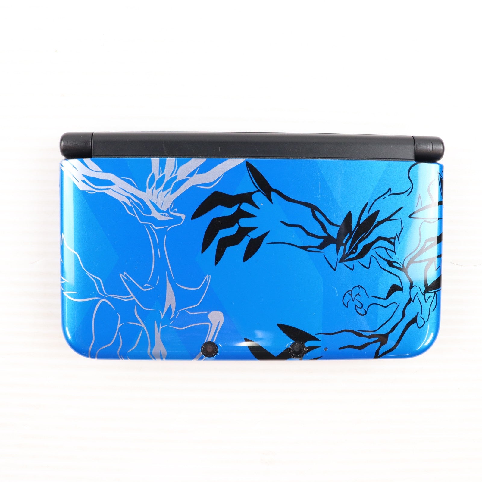 【中古即納】[3DS] (本体) ニンテンドー3DSLL ポケットモンスターXパック ゼルネアス・イベルタル ブルー 任天堂(SPR-S-BMDS(JPN))(20131012)