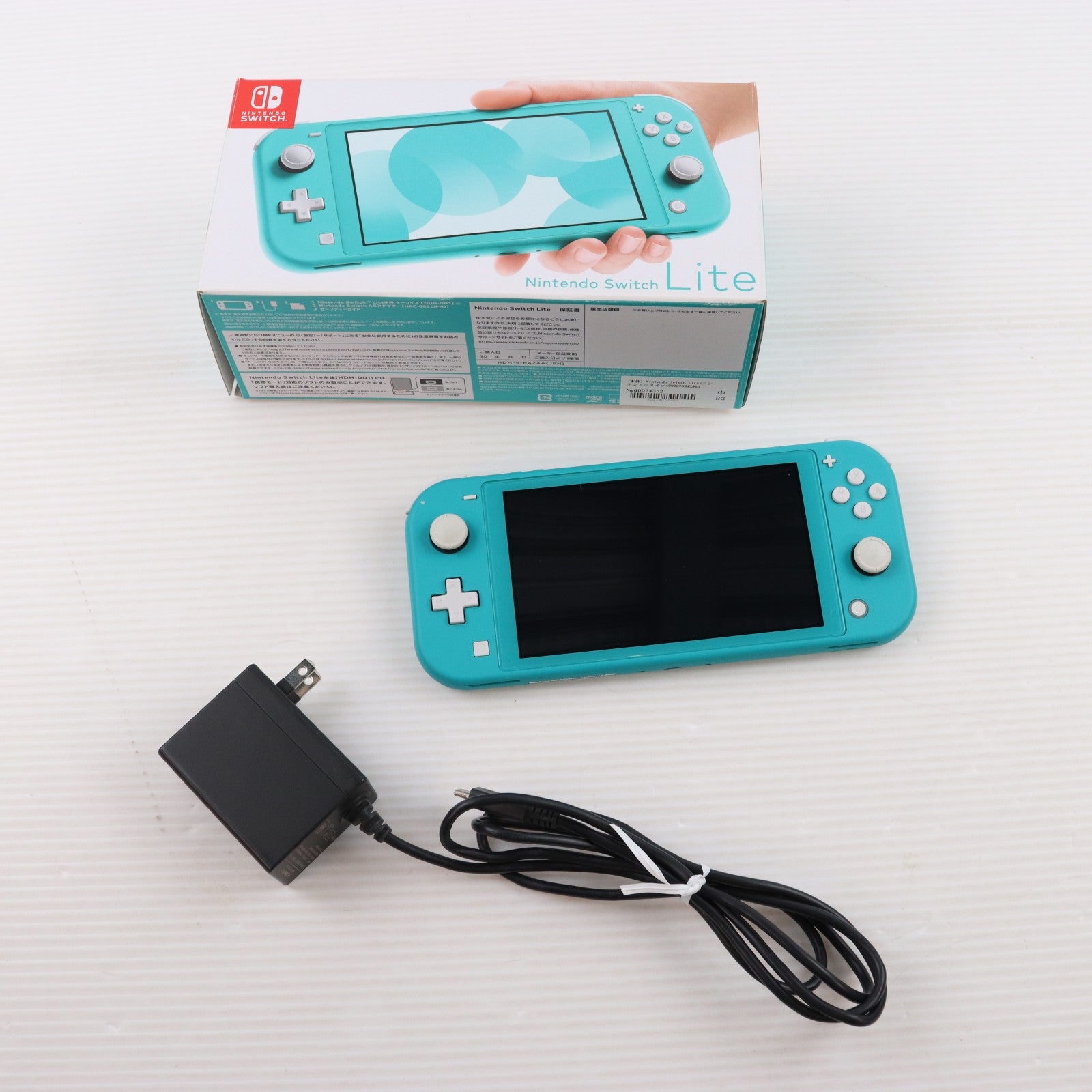 【中古即納】[Switch] (本体) Nintendo Switch Lite(ニンテンドースイッチライト) ターコイズ 任天堂(HDH-S-BAZAA)(20190920)