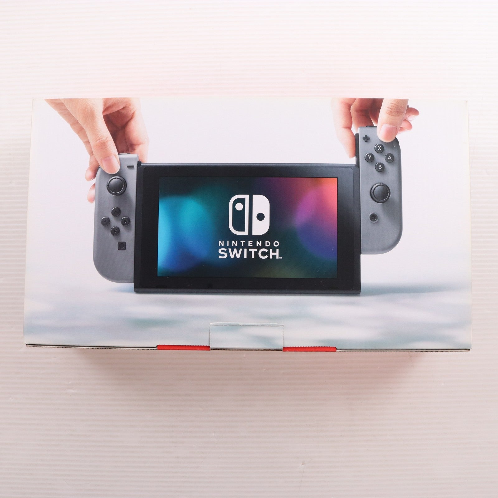 【中古即納】[Switch] (本体) Nintendo Switch(ニンテンドースイッチ) Joy-Con(L)/R グレー 任天堂(HAC-S-KAAAA)(20170303)