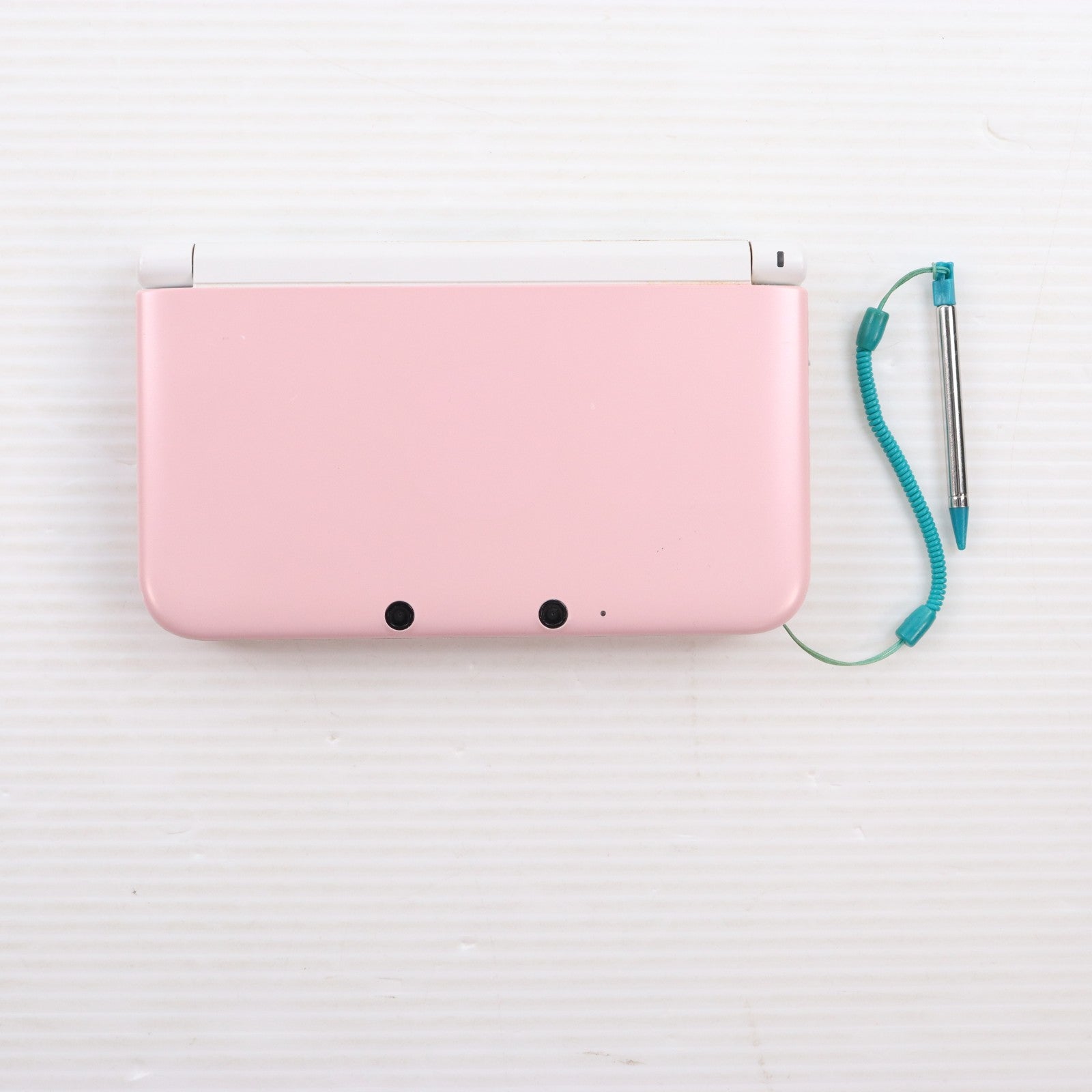 【中古即納】[3DS] (本体) ニンテンドー3DS LL ピンク×ホワイト 任天堂(SPR-S-PAAA)(20120927)