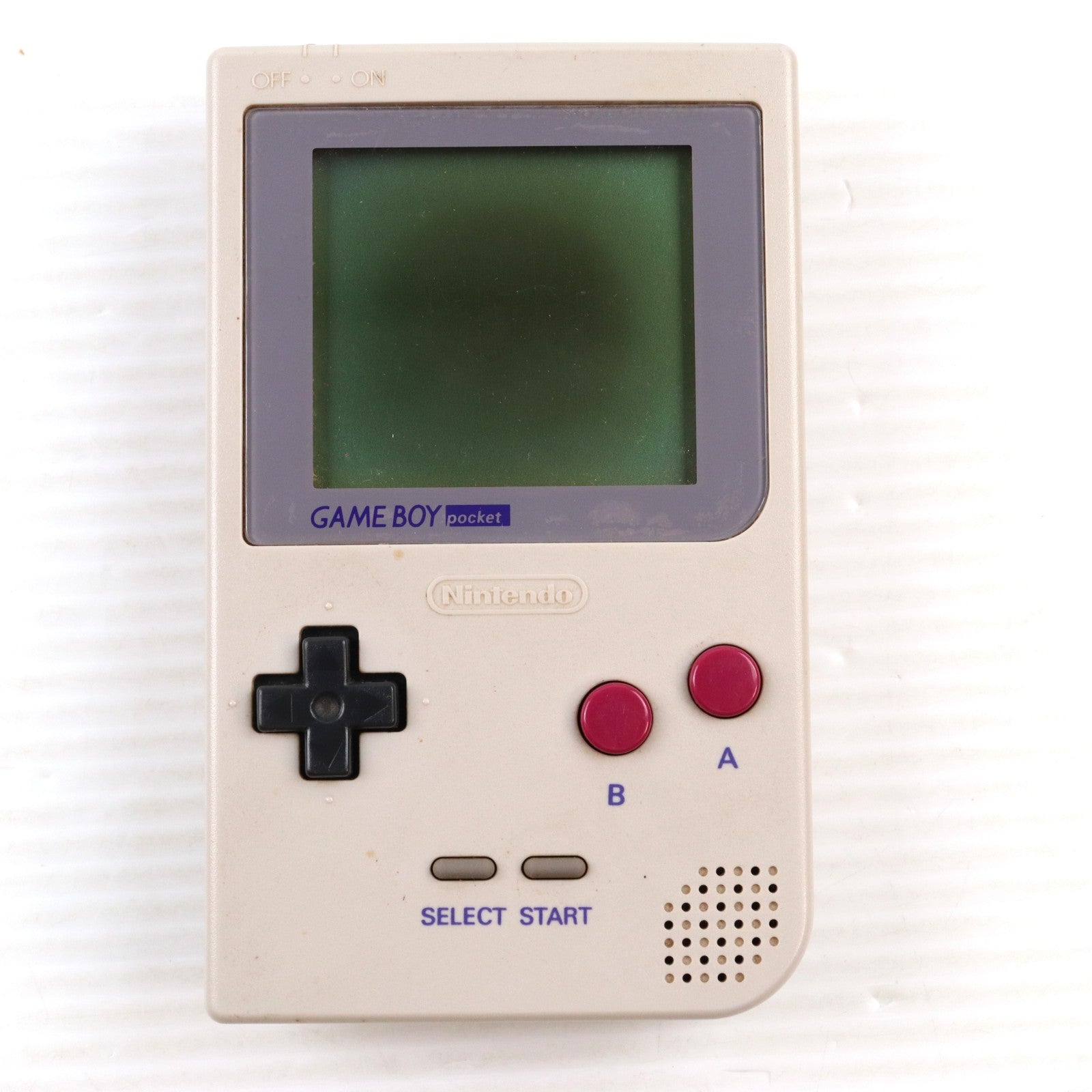 【中古即納】[GB] (本体) GAMEBOY pocket(ゲームボーイポケット) グレー 任天堂(MGB-001)(19960721)