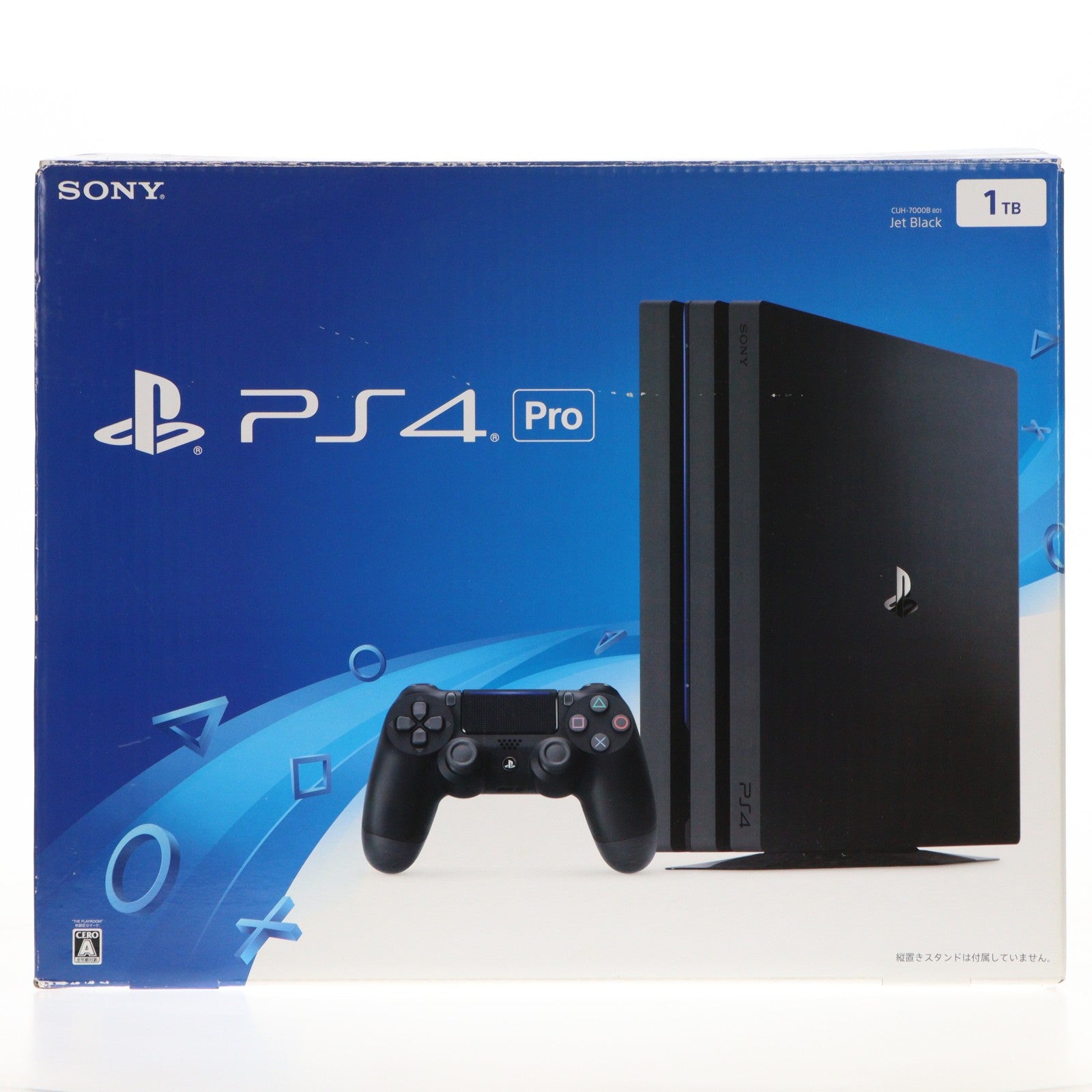 【中古即納】[PS4] (本体) PlayStation 4 Pro(プレイステーション4 プロ) ジェット・ブラック 1TB SIE(CUH-7000BB01)(20161110)