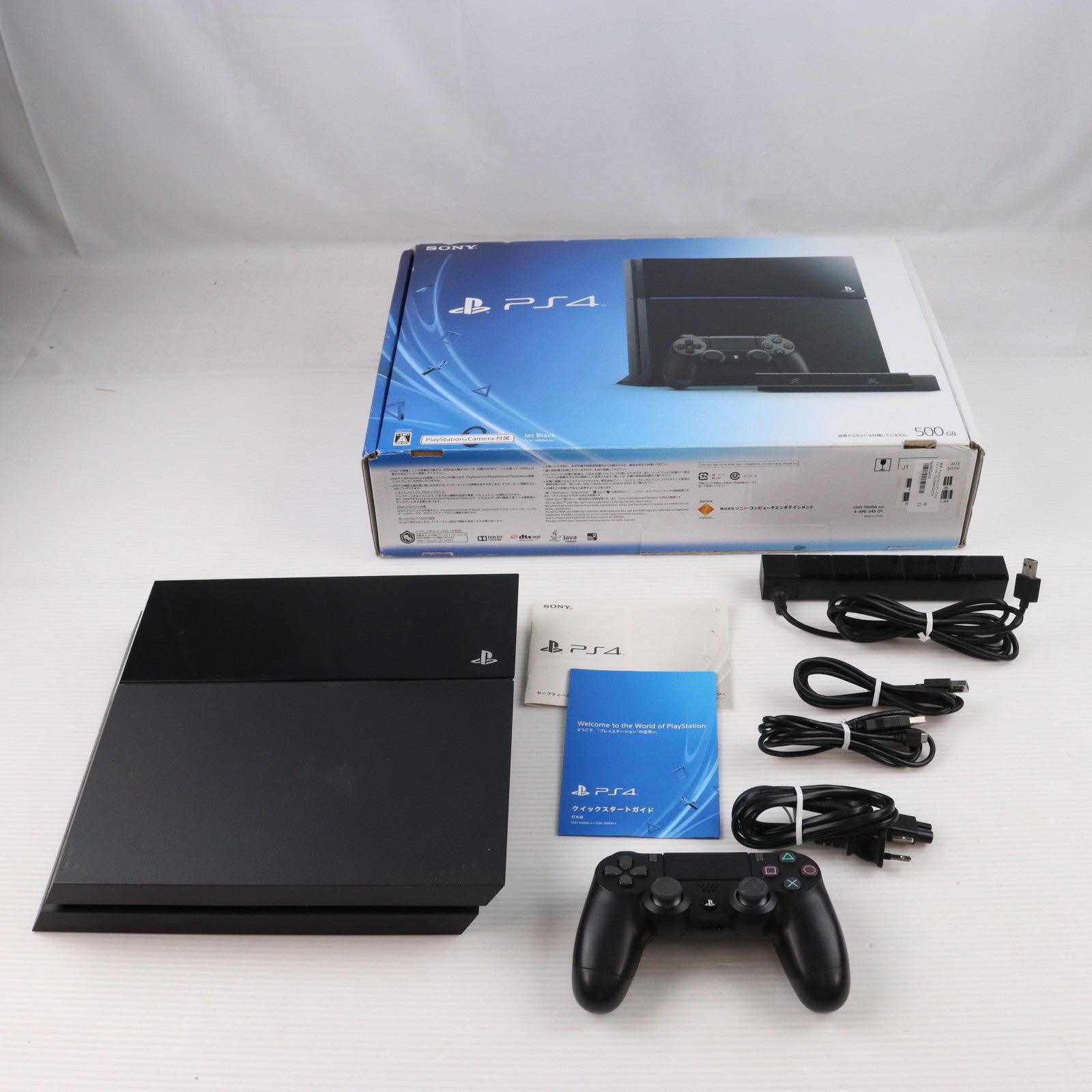【中古即納】[PS4] (本体) PlayStation 4(プレイステーション4) PlayStation Camera同梱版 SCE(CUH-1000AA01)(20140430)