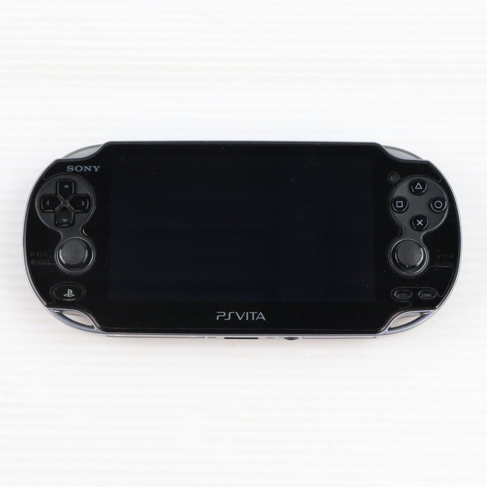 【中古即納】[PSVita] (本体) PlayStation Vita(プレイステーション ヴィータ) 3G/Wi-Fiモデル クリスタル・ブラック(初回限定版) SCE(PCH-1100AA01)(20111217)