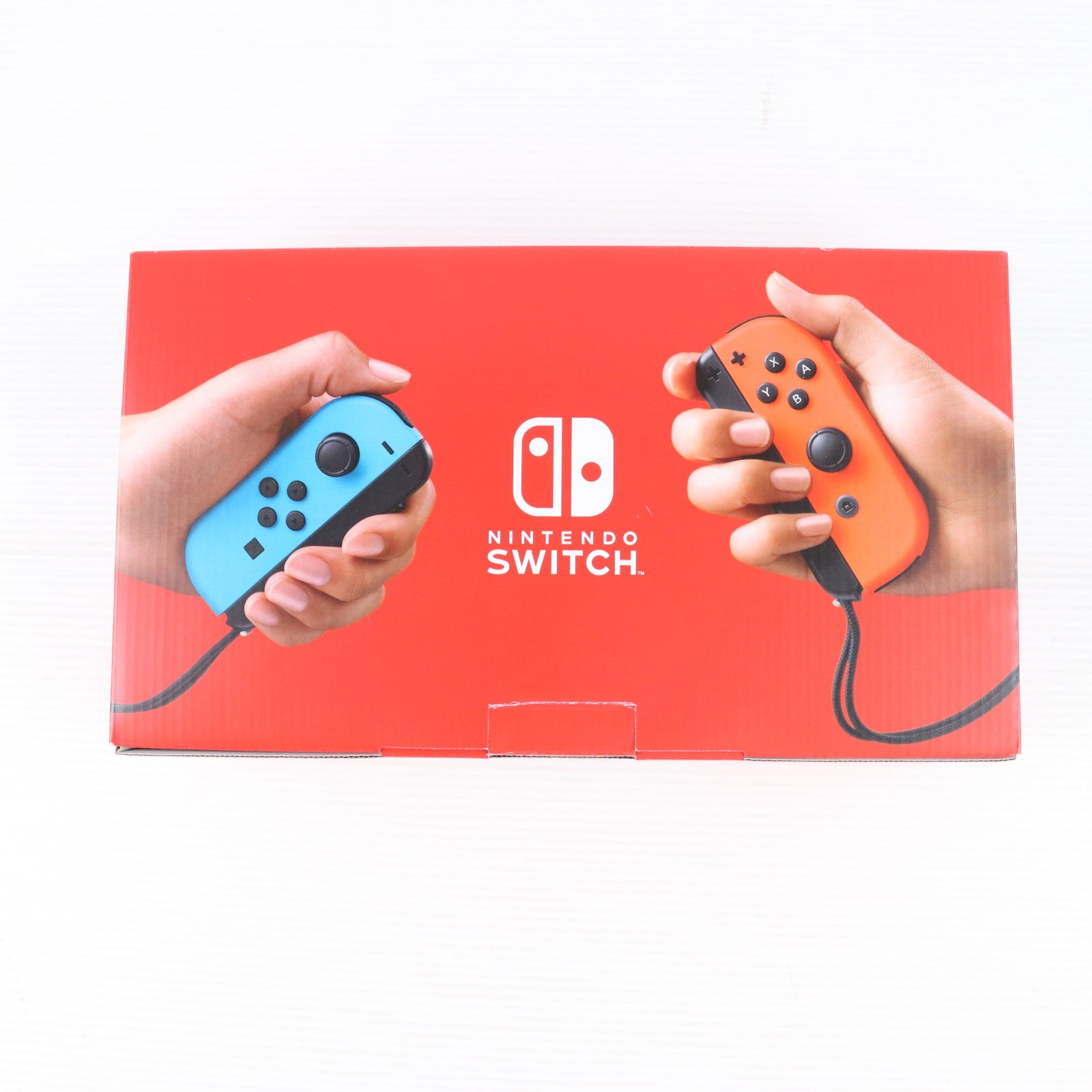 【中古即納】[Switch] (本体) Nintendo Switch(ニンテンドースイッチ) Joy-Con(L) ネオンブルー/(R) ネオンレッド 任天堂(HAD-S-KABAA)(20190830)