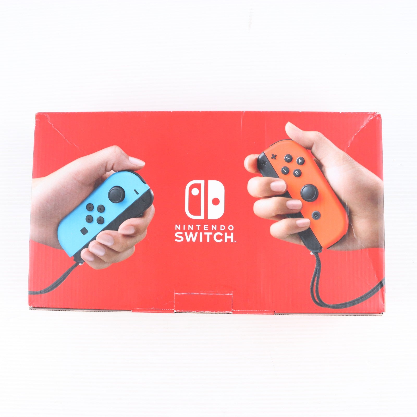 【中古即納】[Switch] (本体) Nintendo Switch(ニンテンドースイッチ) Joy-Con(L) ネオンブルー/(R) ネオンレッド 任天堂(HAD-S-KABAA)(20190830)