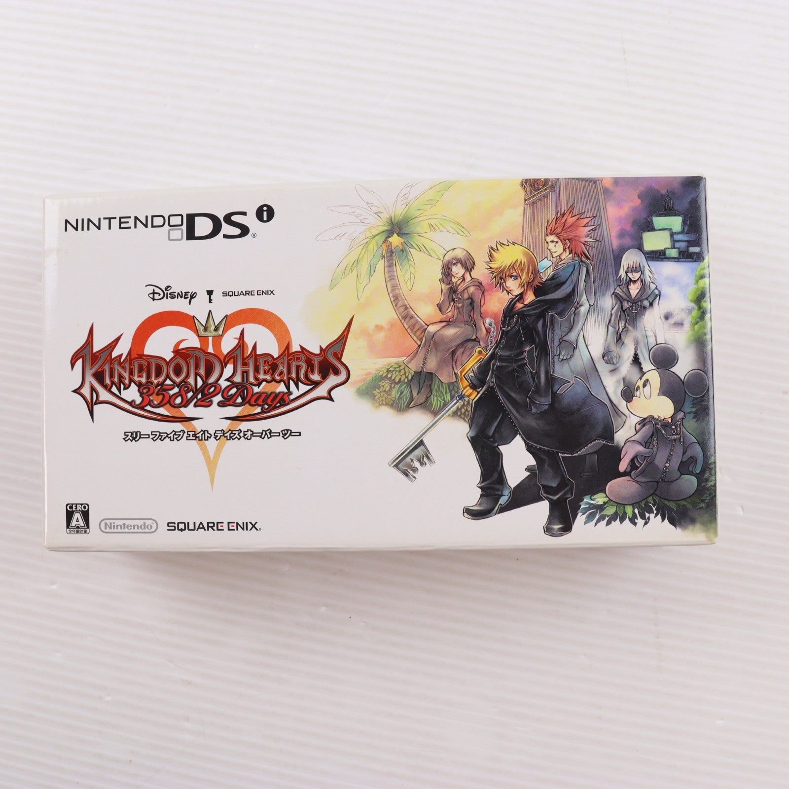 【中古即納】[NDS] (本体) キングダム ハーツ 358/2 Days KINGDOM HEARTS EDITION ニンテンドーDsi Black(モノグラムデザイン)同梱版 スクウェア・エニックス(TWL-S-KHKBKG)(20090530)