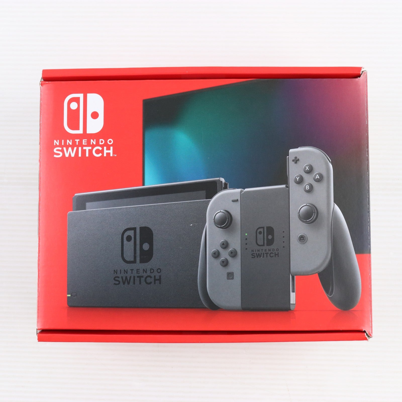 【中古即納】[Switch] (本体) Nintendo Switch(ニンテンドースイッチ) Joy-Con(L)/(R) グレー 任天堂(HAD-S-KAAAH)(20230412)