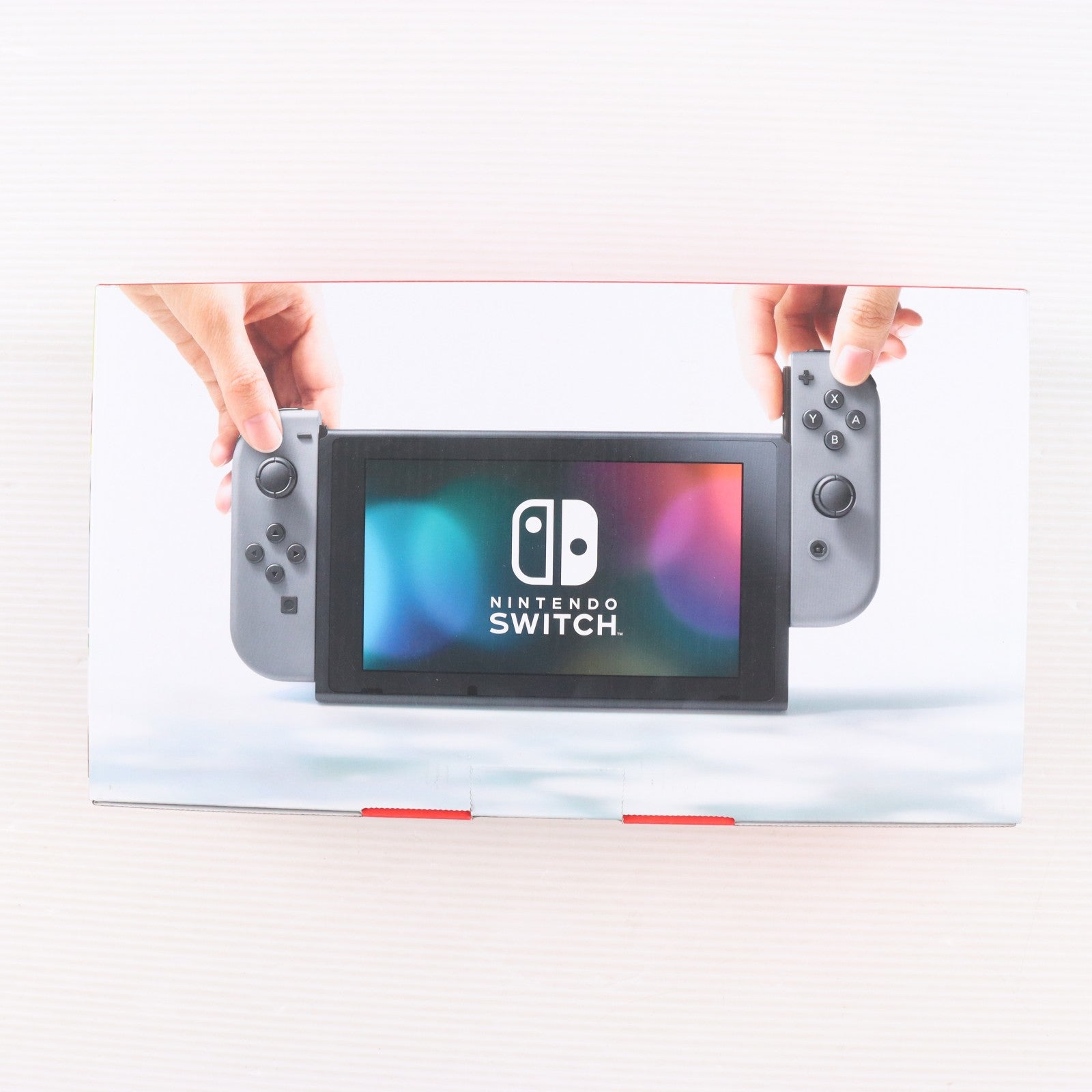 【中古即納】[Switch] (本体) Nintendo Switch(ニンテンドースイッチ) Joy-Con(L) ネオンブルー/(R) ネオンレッド 任天堂(HAD-S-KABAA)(20190830)