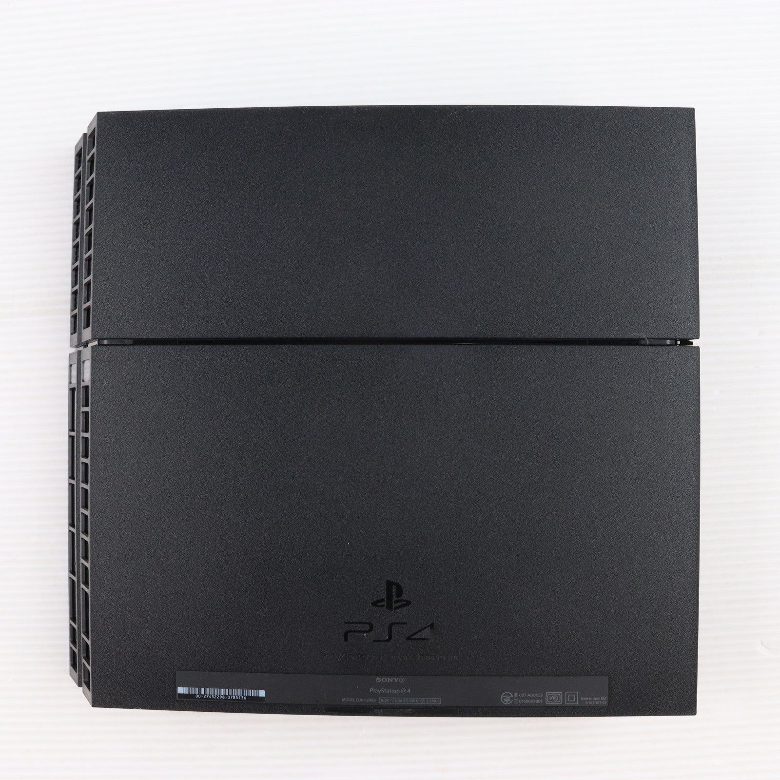 【中古即納】[PS4] (本体) PlayStation 4(プレイステーション4) ジェット・ブラック HDD500GB SCE(CUH-1200AB01)(20150625)