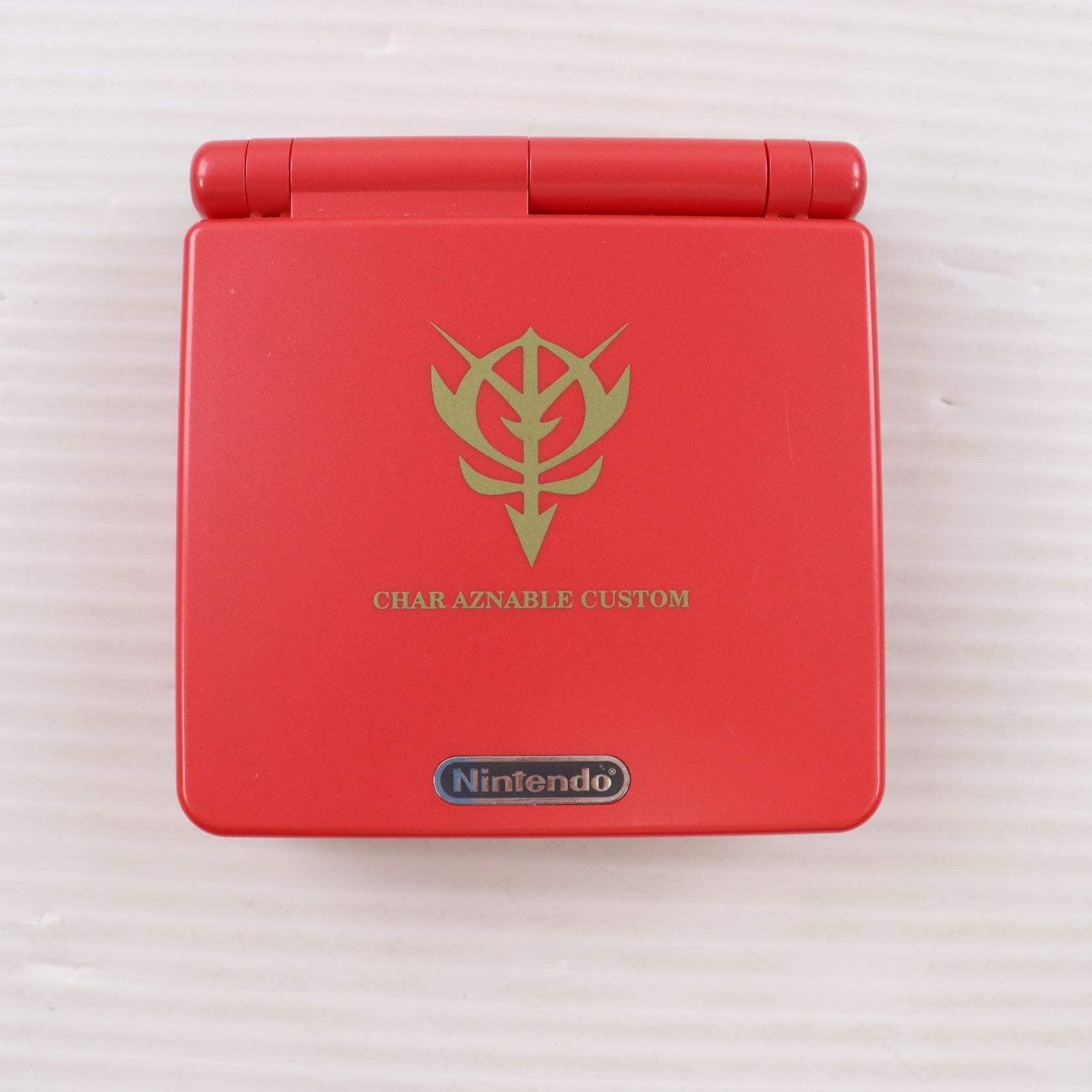 【中古即納】[GBA] (本体) SDガンダム Gジェネレーション アドバンス ゲームボーイアドバンスSPシャア専用カラー同梱版 バンダイ(AGS-S-SZRBGA)(20031127)
