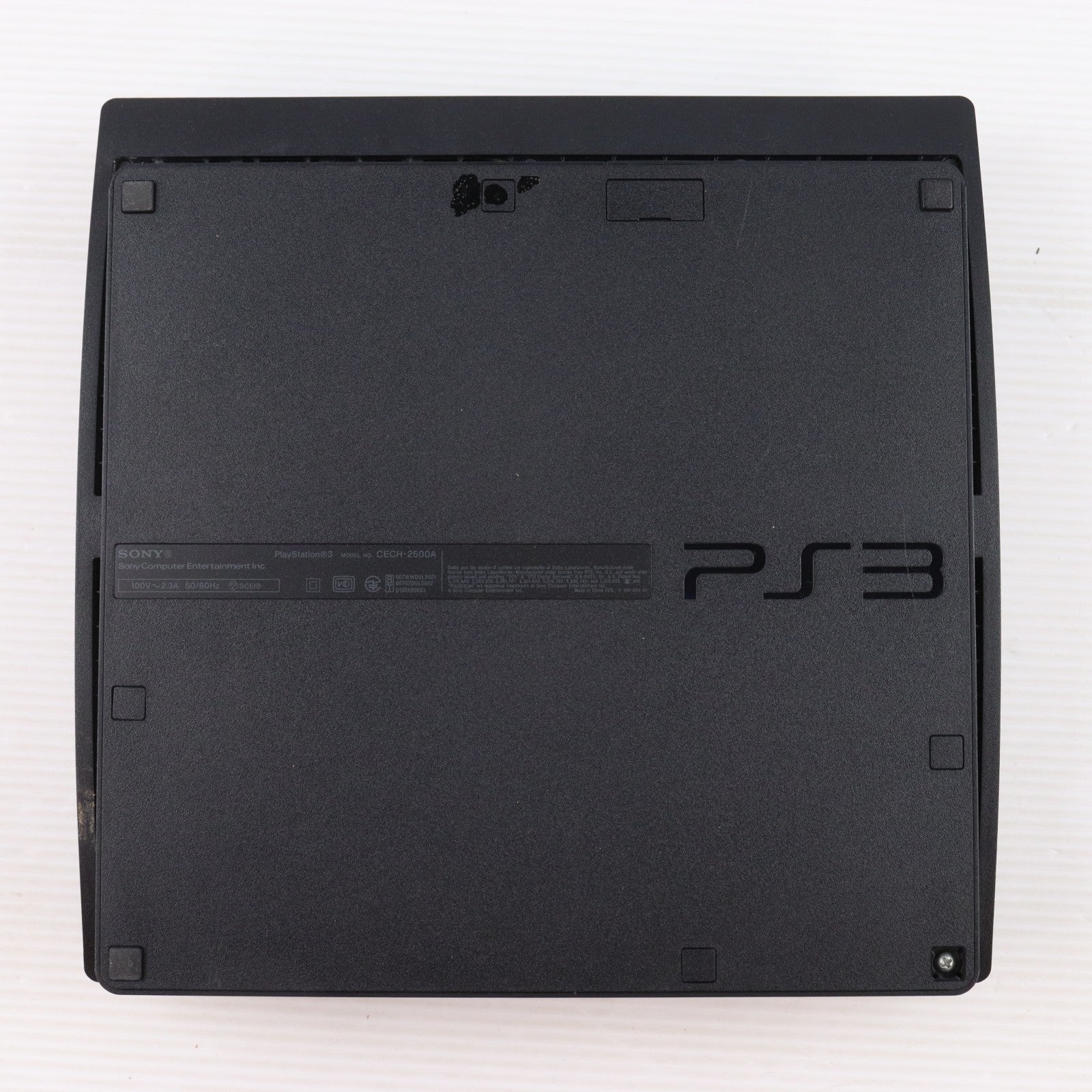 【中古即納】[PS3] (本体) PlayStation 3(プレイステーション3) チャコール・ブラック HDD160GB SCE(CECH-2500A)(20100729)
