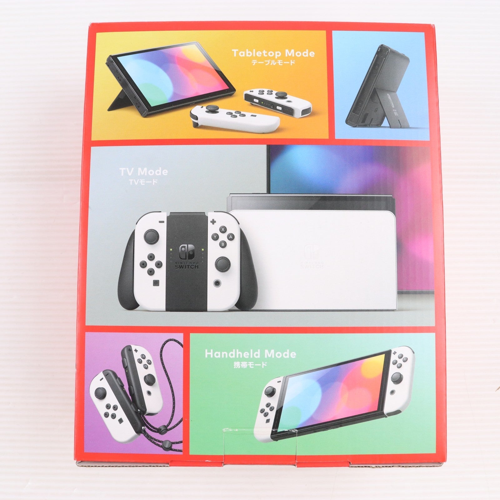 【中古即納】[Switch] (本体) Nintendo Switch(ニンテンドースイッチ) 有機ELモデル Joy-Con(L)/(R) ホワイト 任天堂(HEG-S-KAAAA)(20211008)