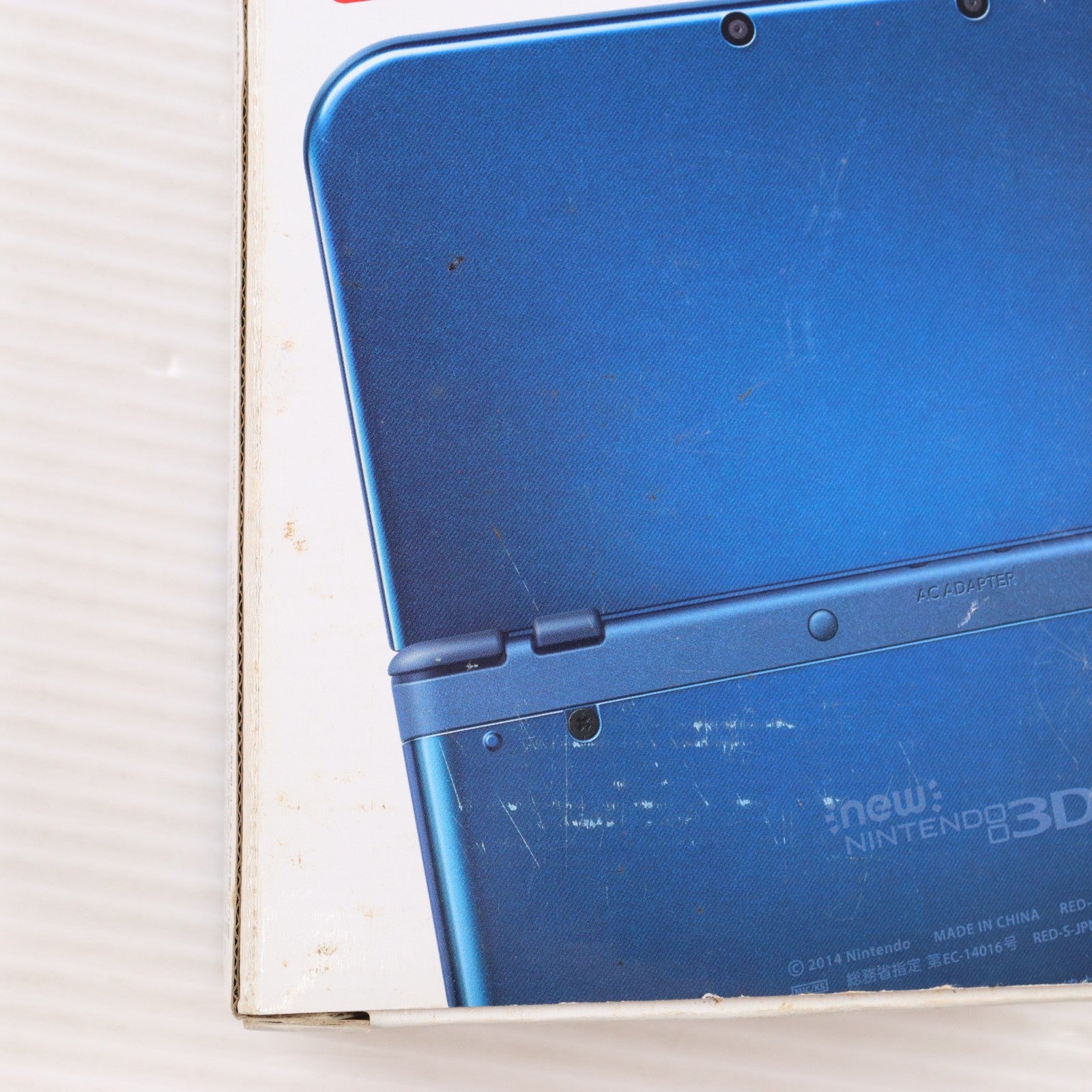 【中古即納】[3DS] (本体) Newニンテンドー3DS LL メタリックブルー 任天堂(RED-S-BAAA)(20141011)