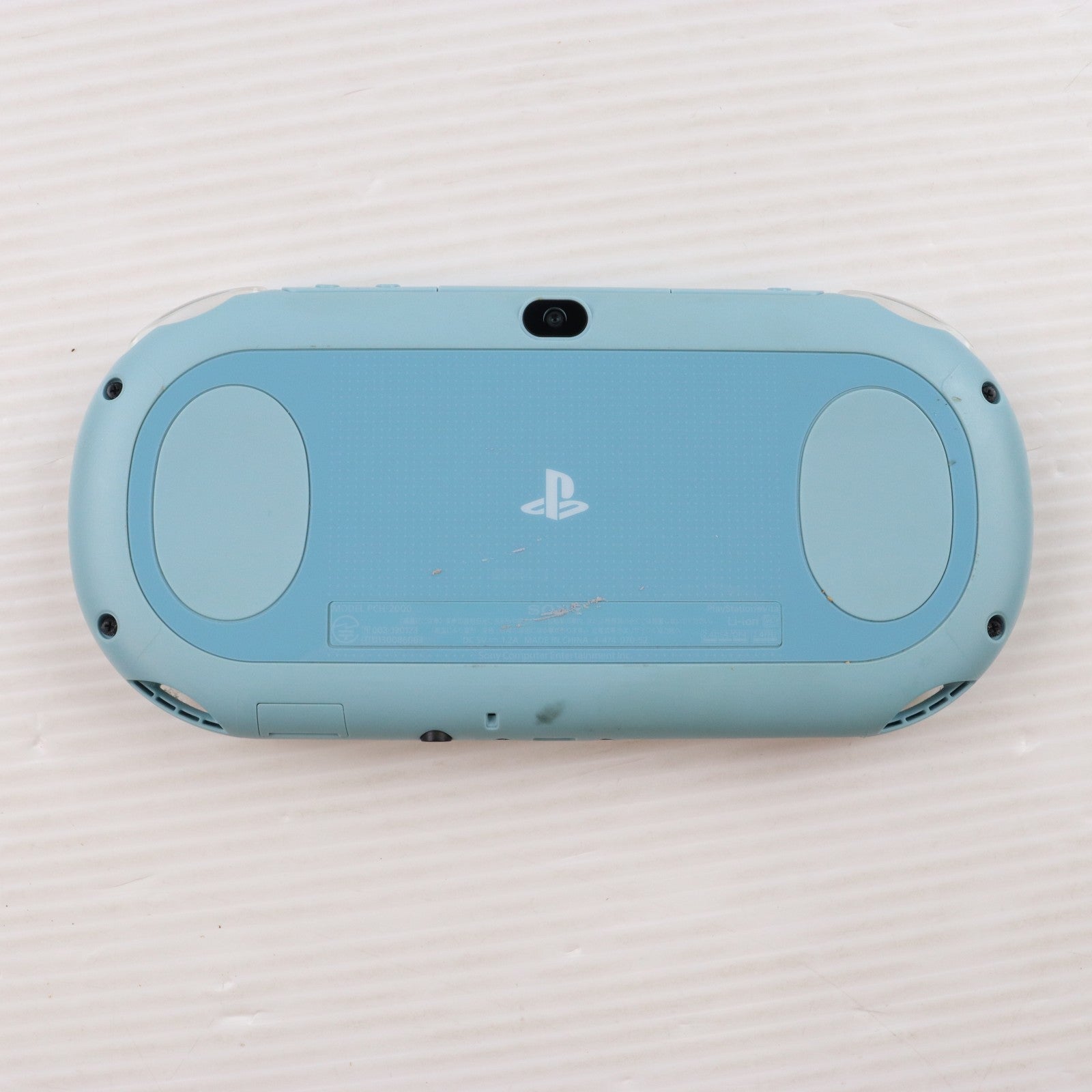【中古即納】[PSVita] (本体) PlayStation Vita(プレイステーション ヴィータ) Wi-Fiモデル ライトブルー/ホワイト SCE(PCH-2000ZA14)(20131010)