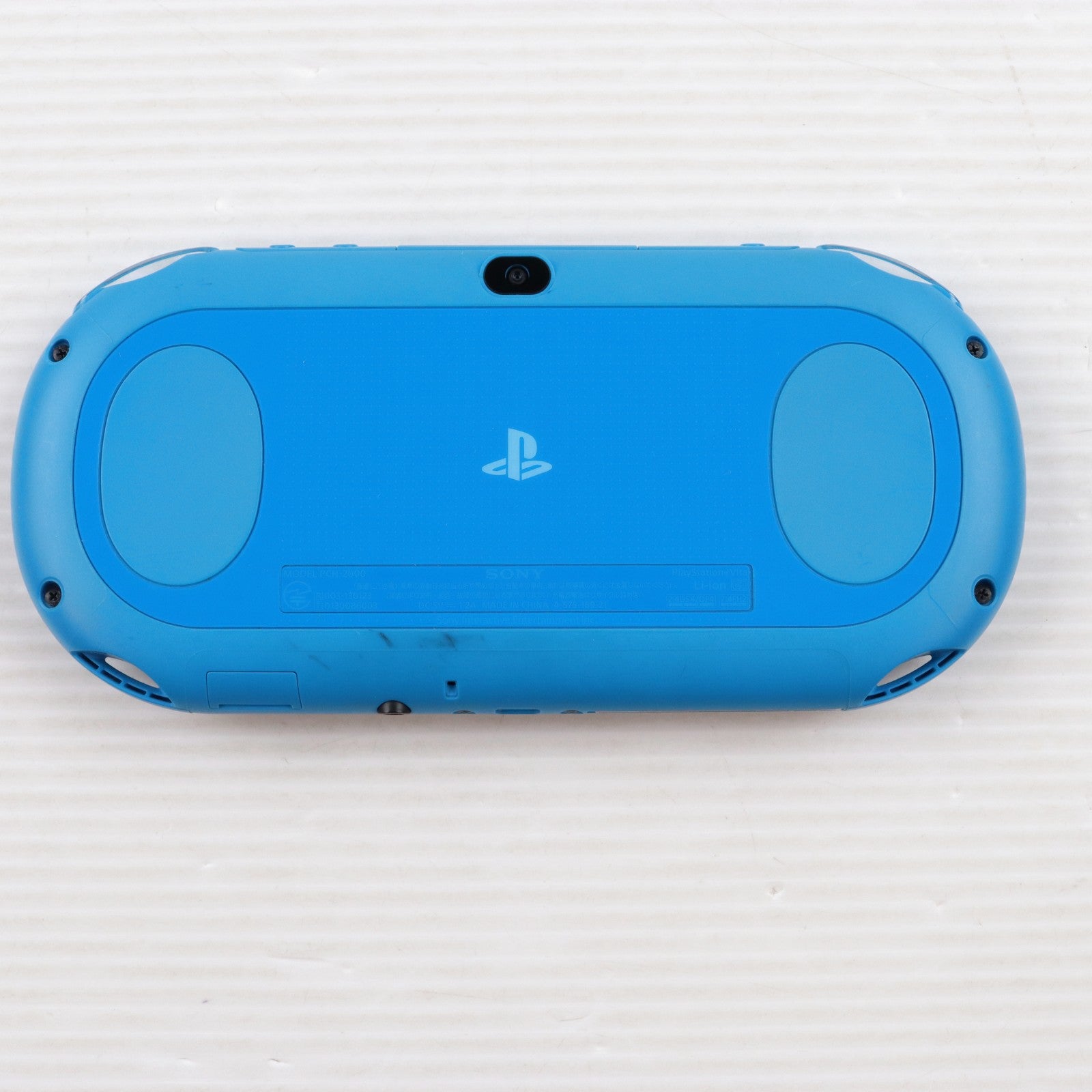 【中古即納】[PSVita] (本体) PlayStation Vita(プレイステーション ヴィータ) Wi-Fiモデル アクア・ブルー SCE(PCH-2000ZA23)(20150917)