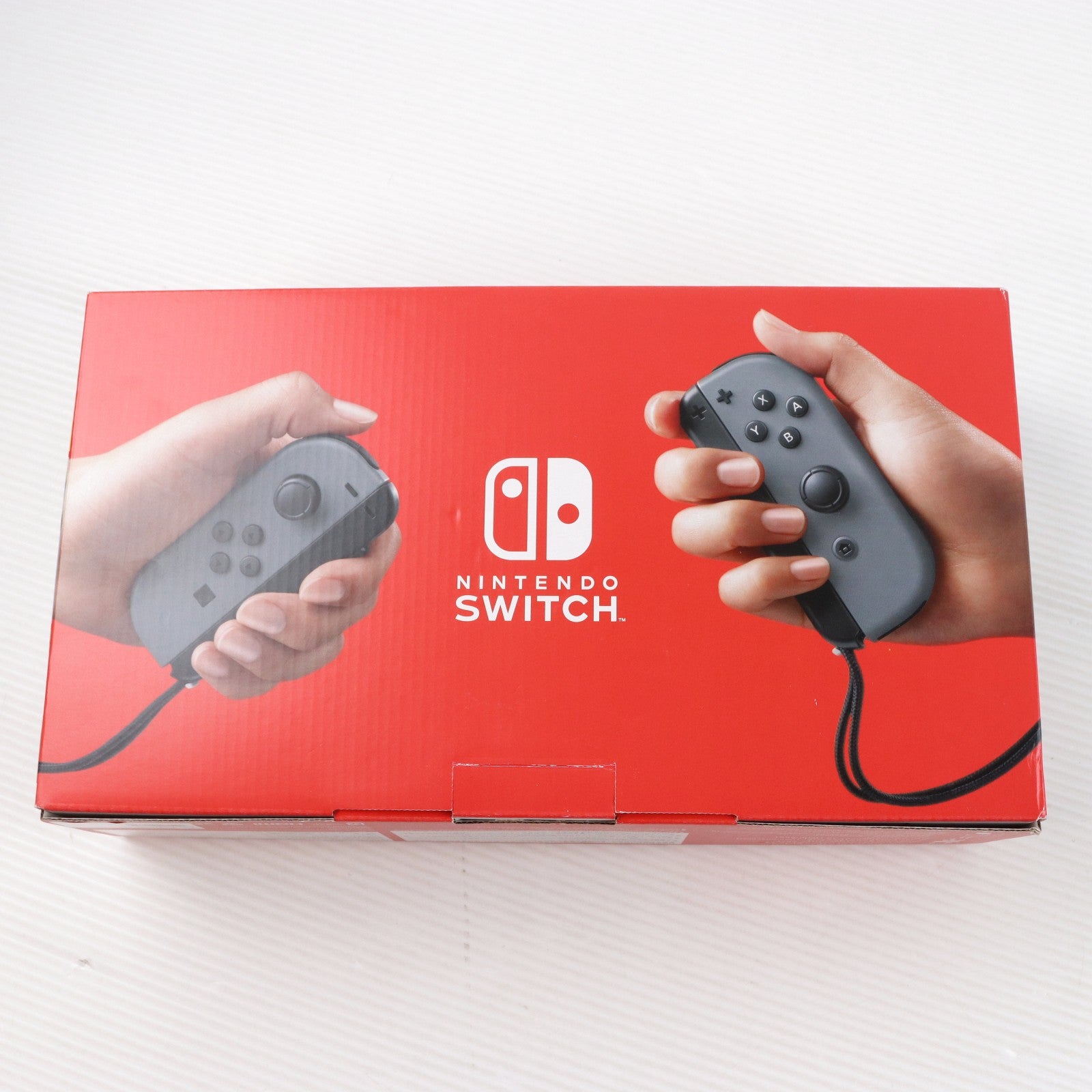 【中古即納】[Switch] (本体) Nintendo Switch(ニンテンドースイッチ) Joy-Con(L)/R グレー 任天堂(HAD-S-KAAAA)(20190830)