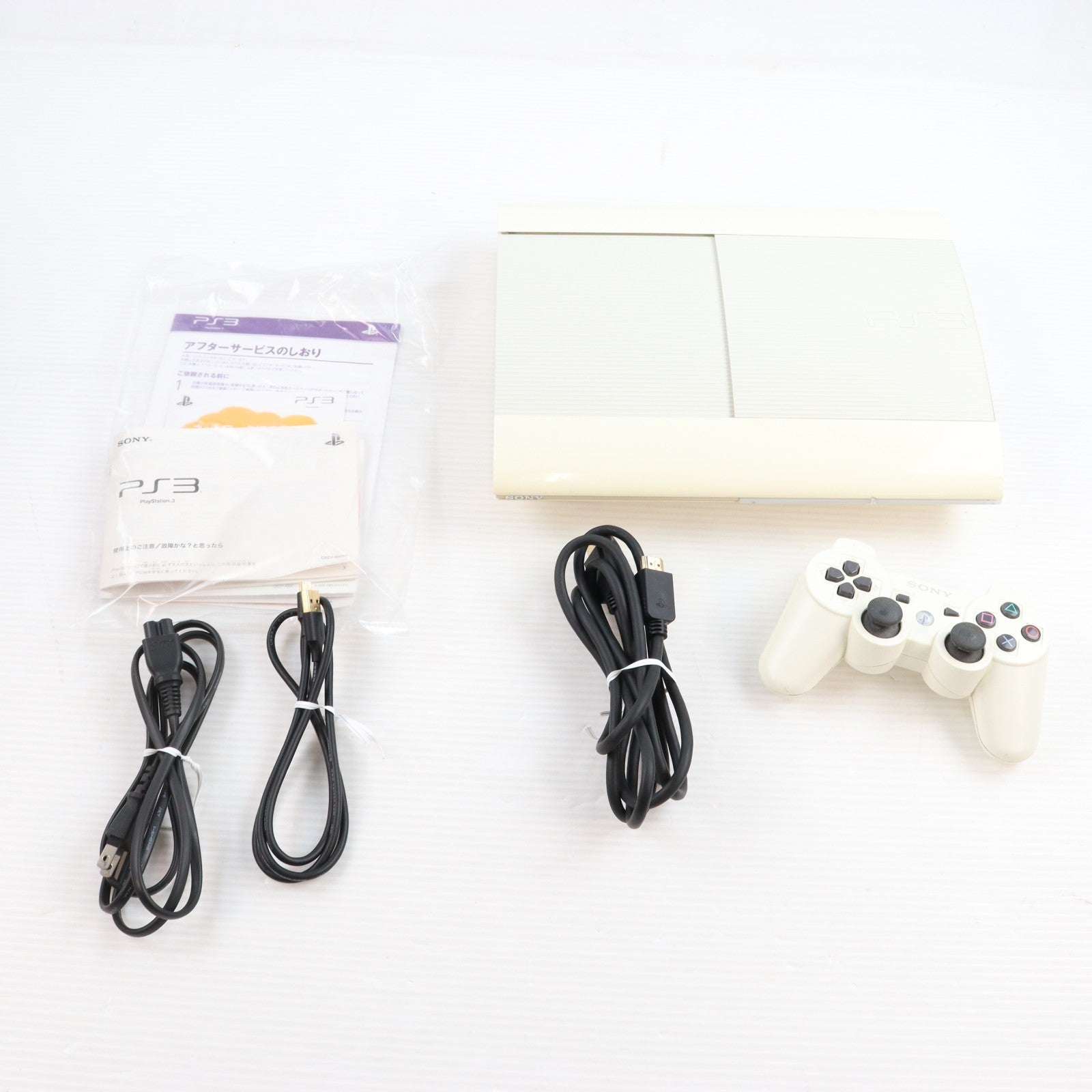 【中古即納】[PS3] (本体) PlayStation 3(プレイステーション3) クラシック・ホワイト HDD250GB SCE(CECH-4000B LW)(20121122)
