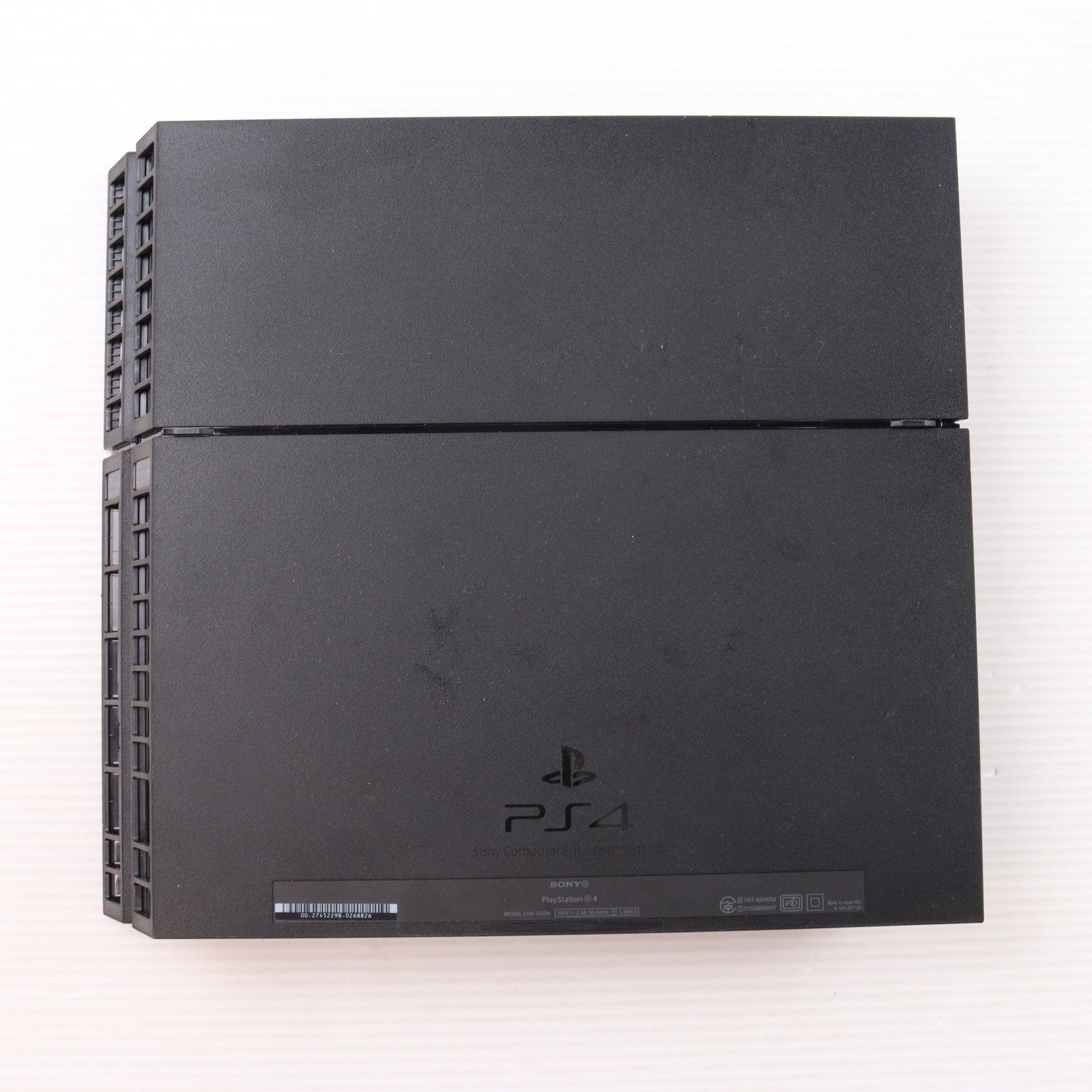 【中古即納】[PS4] (本体) PlayStation 4(プレイステーション4) ジェット・ブラック HDD500GB SCE(CUH-1200AB01)(20150625)